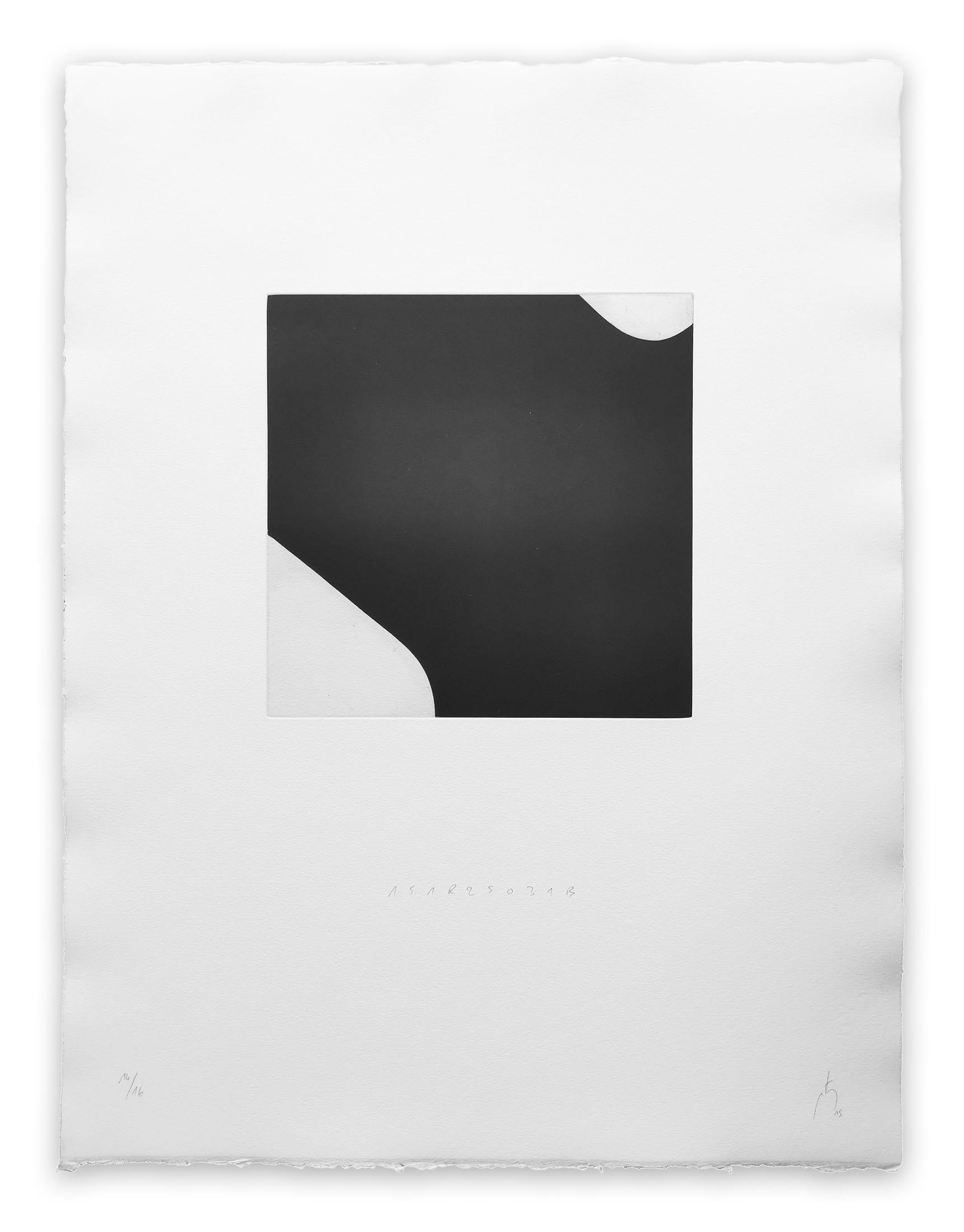 151R1031 (Grau), Abstract Print, von Pierre Muckensturm