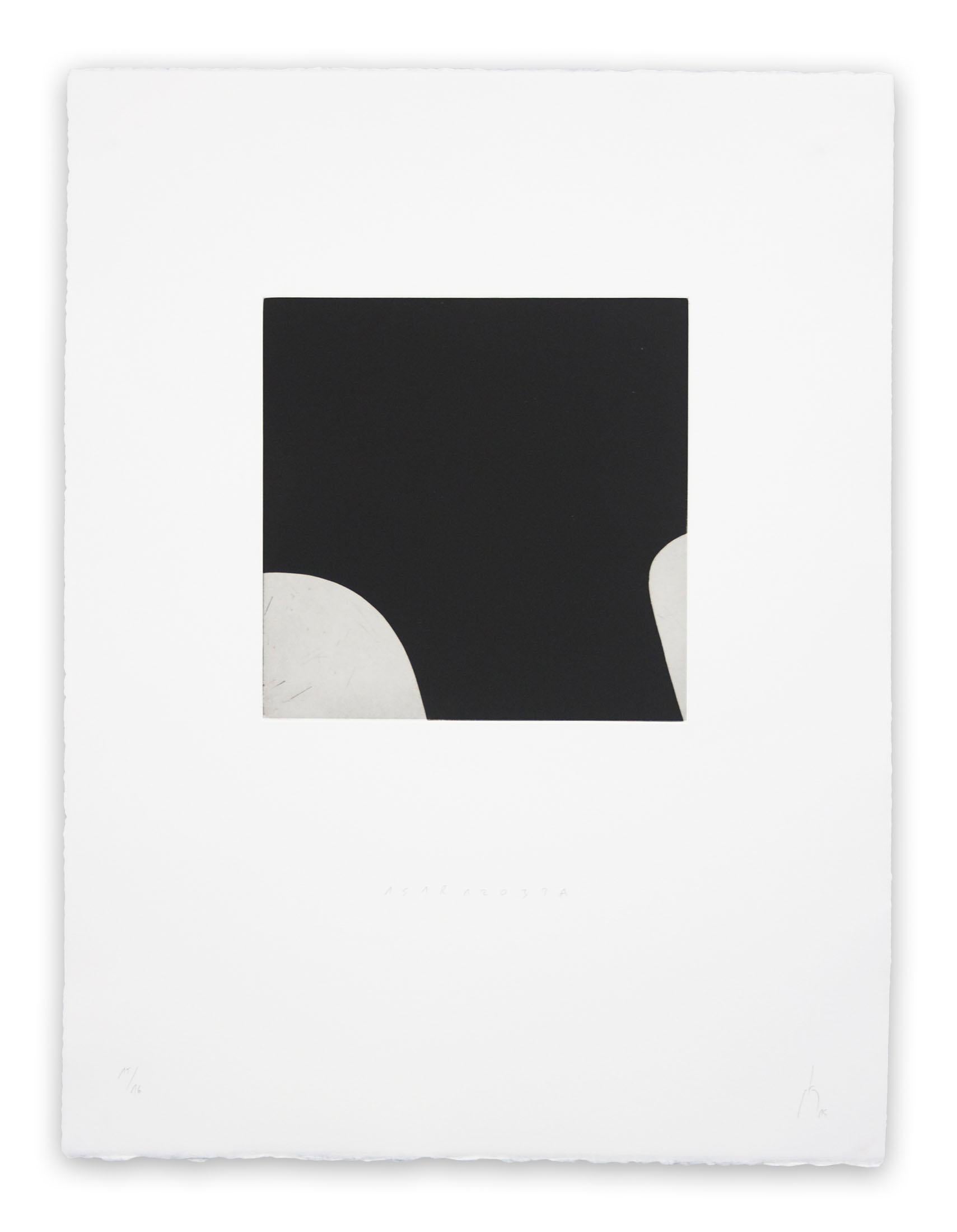 151R120033 (Abstrakter Druck) – Print von Pierre Muckensturm