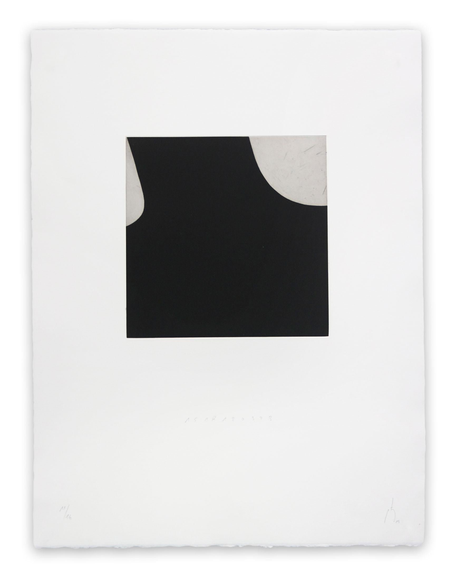 151R120033 (Abstrakter Druck) (Grau), Abstract Print, von Pierre Muckensturm