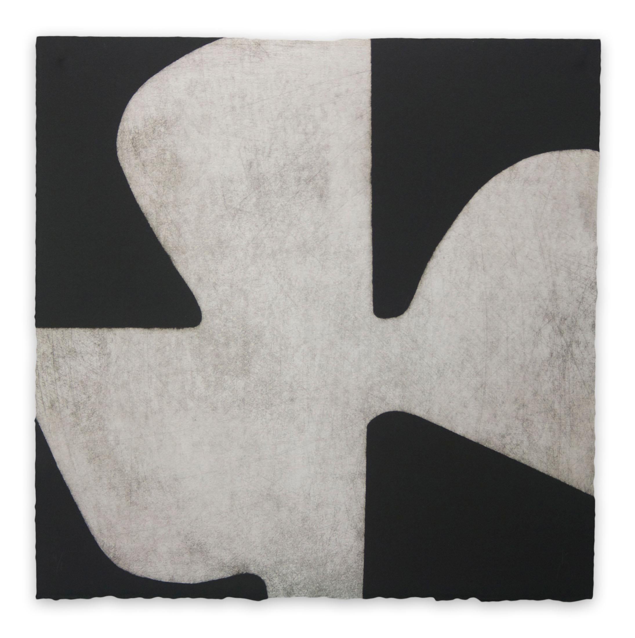 183C23041 - Gray Abstract Print by Pierre Muckensturm