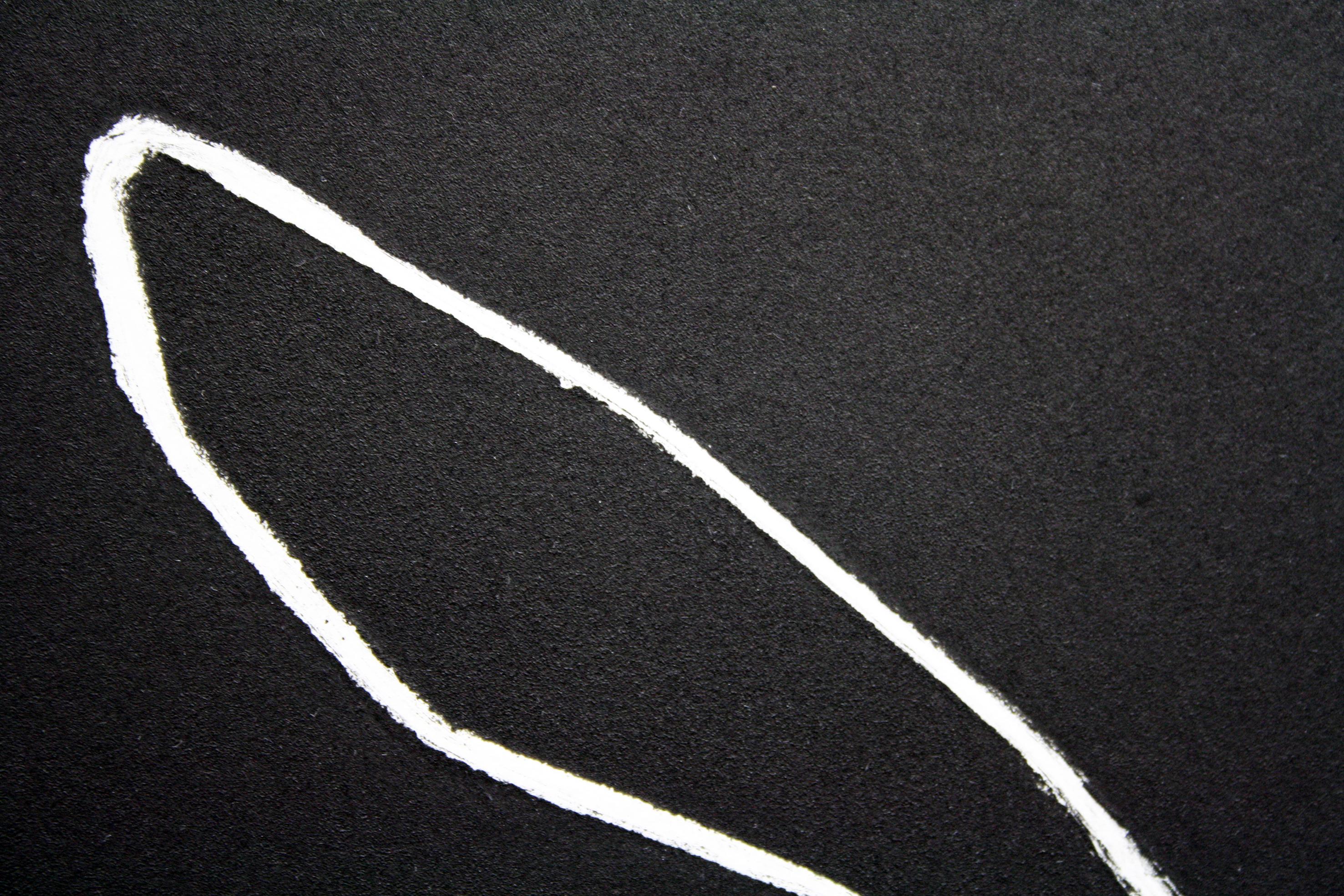 184J210831 - Black Abstract Print by Pierre Muckensturm