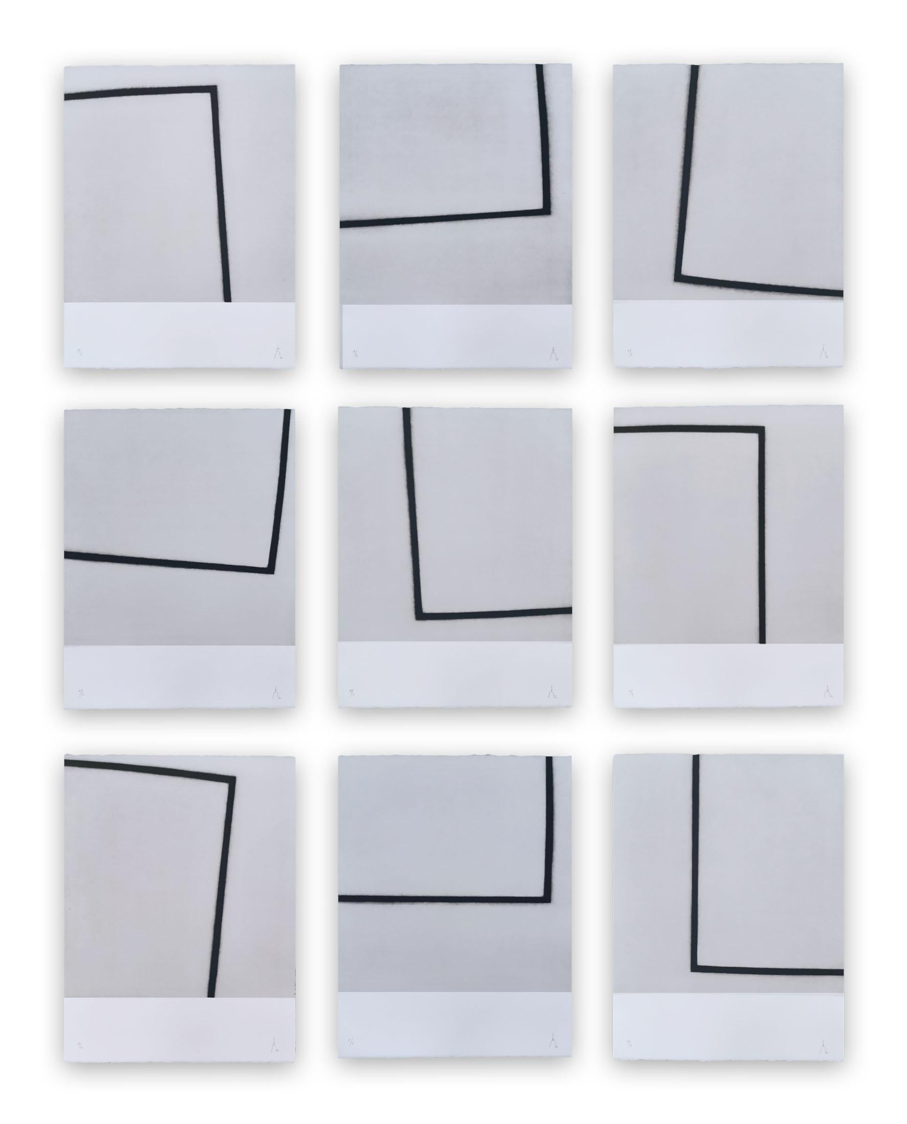 Pierre Muckensturm Abstract Print – 201R002 ABC (Abstrakter Druck)