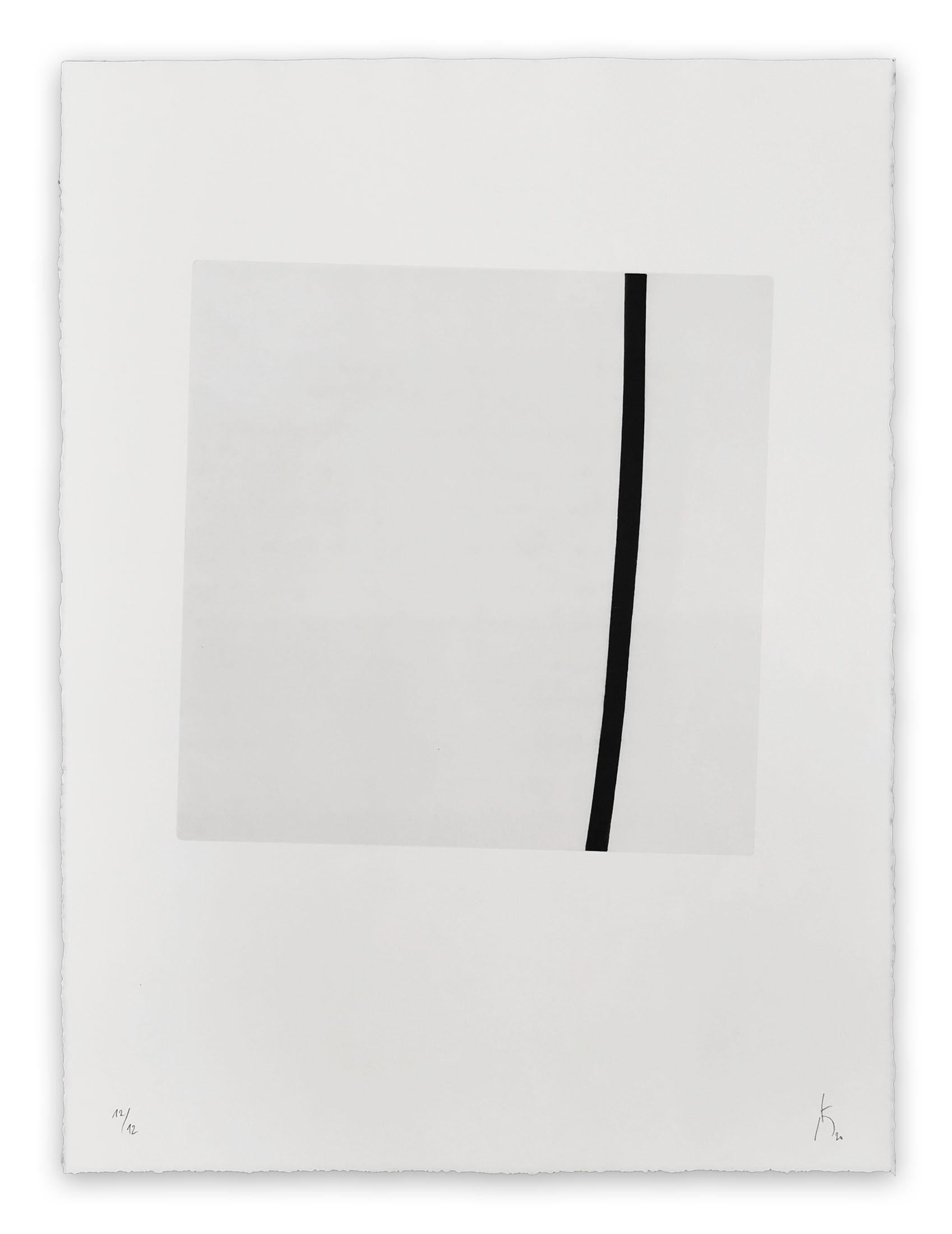 205J1801 AB (Abstrakter Druck) – Print von Pierre Muckensturm