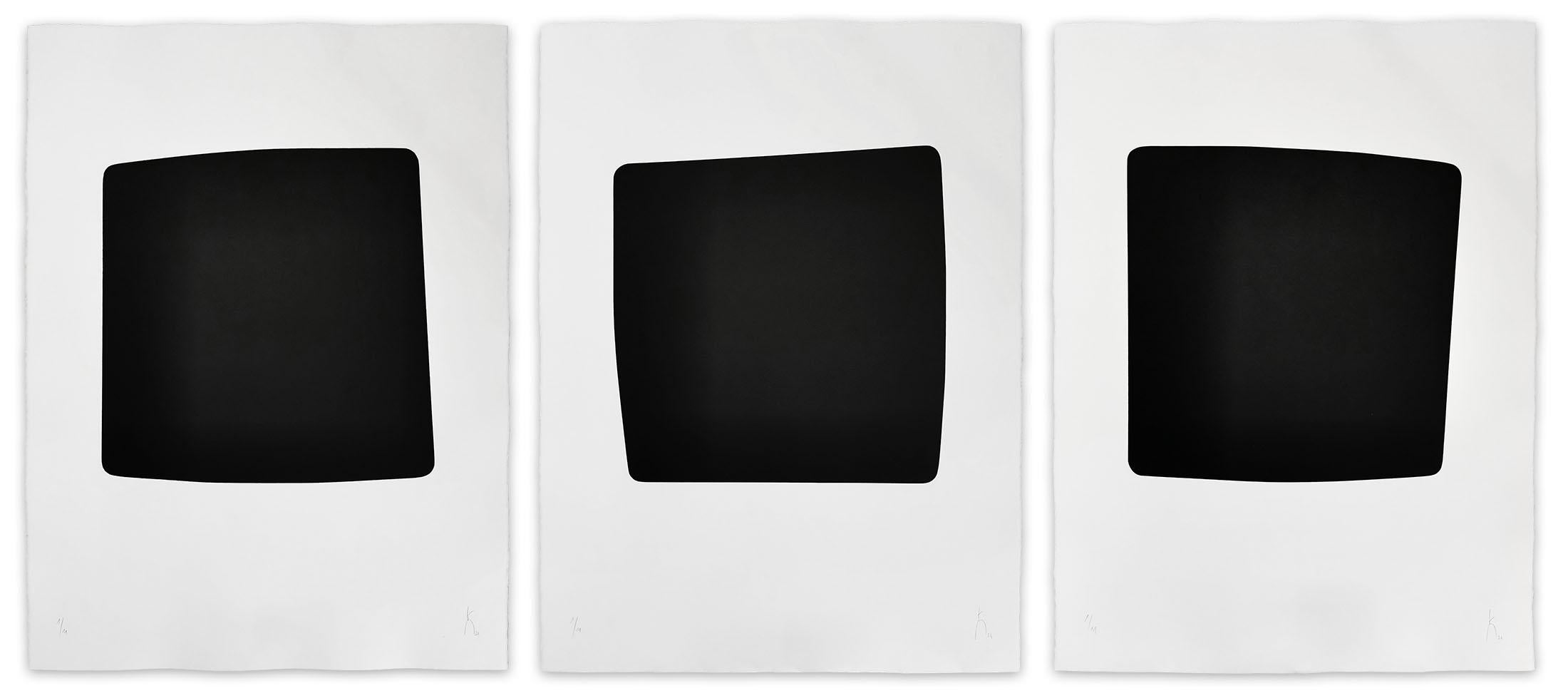 Pierre Muckensturm Abstract Print – XXI 42 117 ABC (Abstrakter Druck)