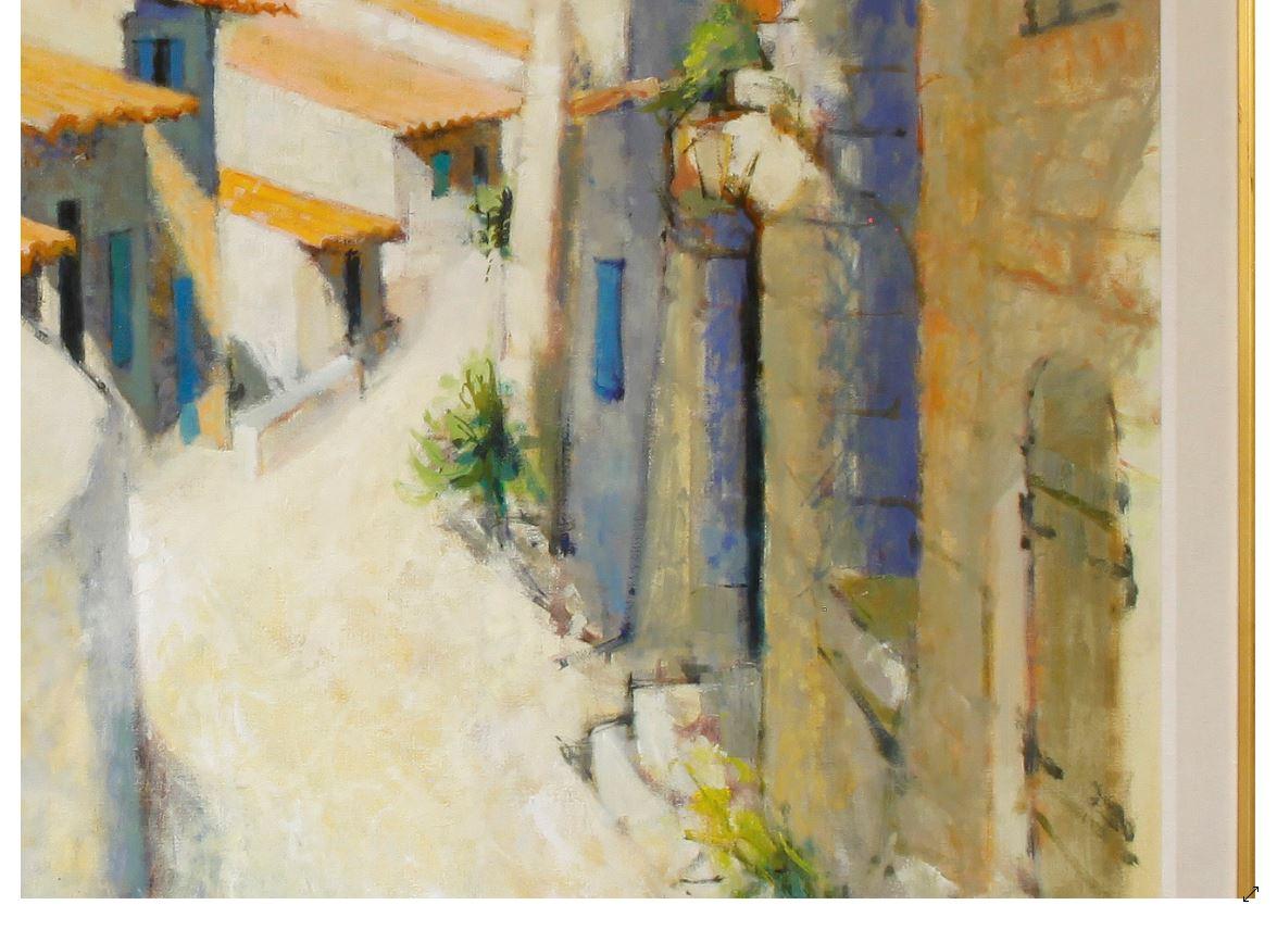 French Pierre Neveu Oil on Canvas 