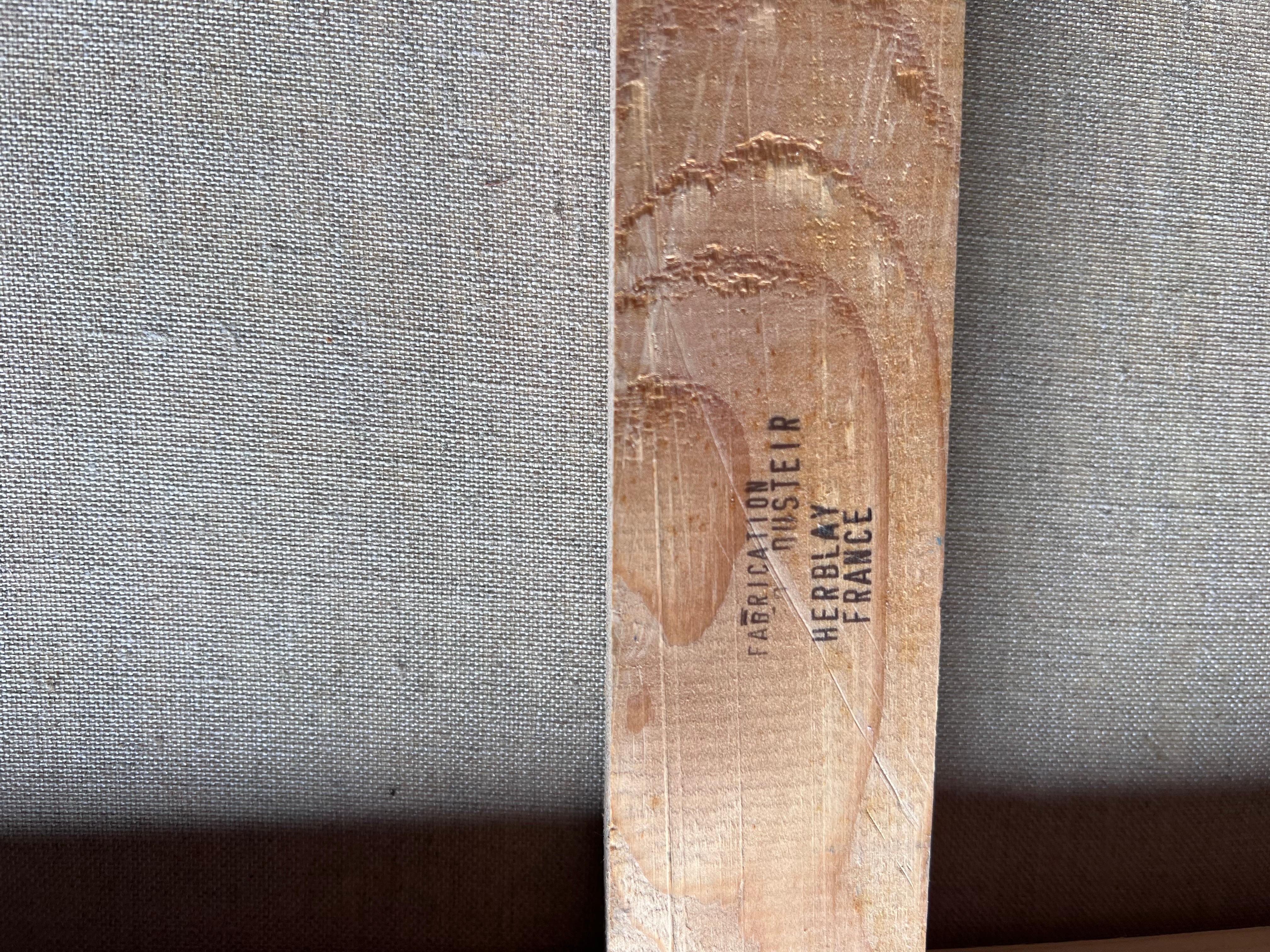 Contemporary French Oil Painting Ladies on the Beach Modernist Work For Sale 5