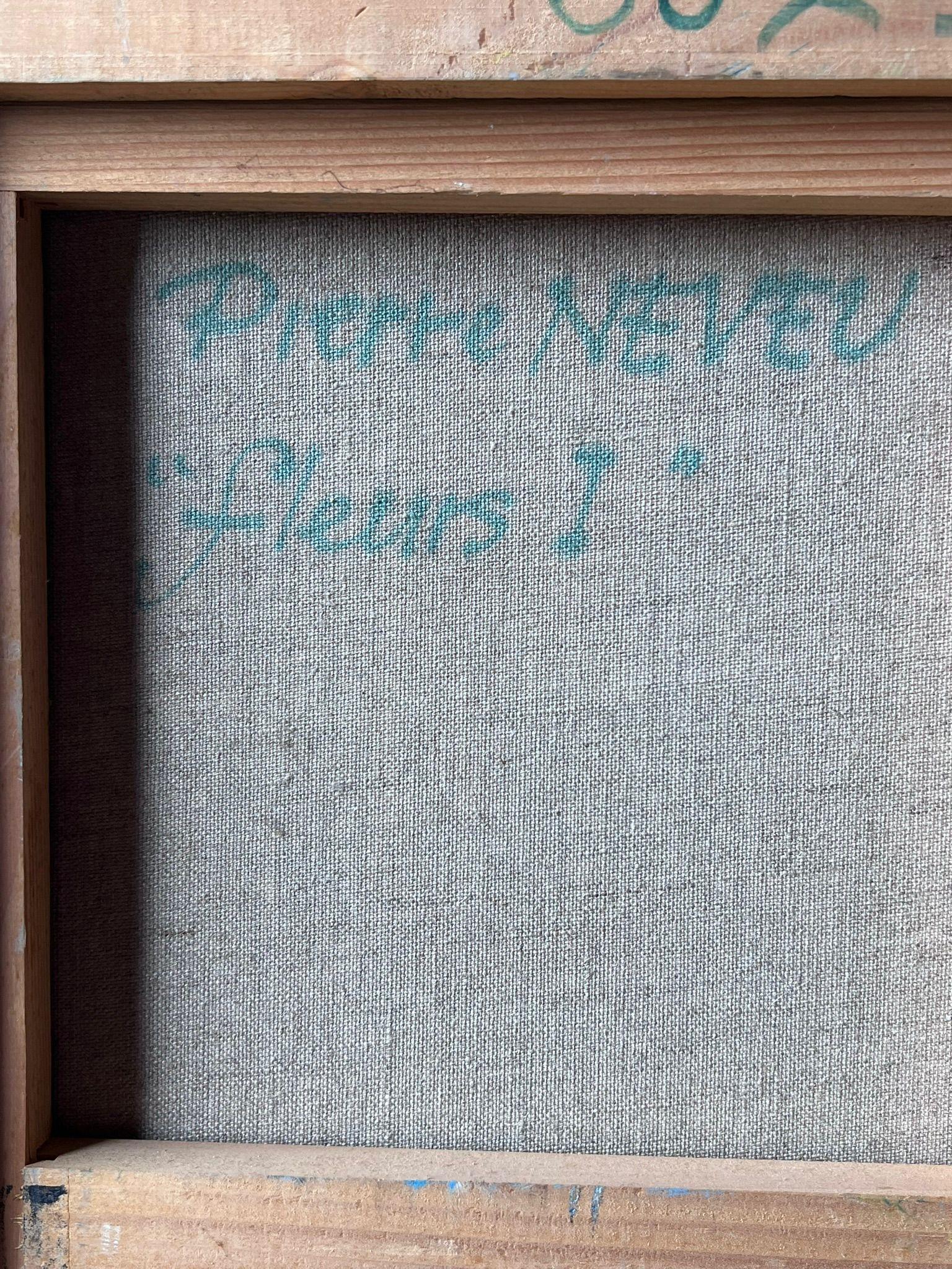 Große Französisch Impressionist signiert Ölgemälde reichlich rosa Blumen Stillleben im Angebot 3
