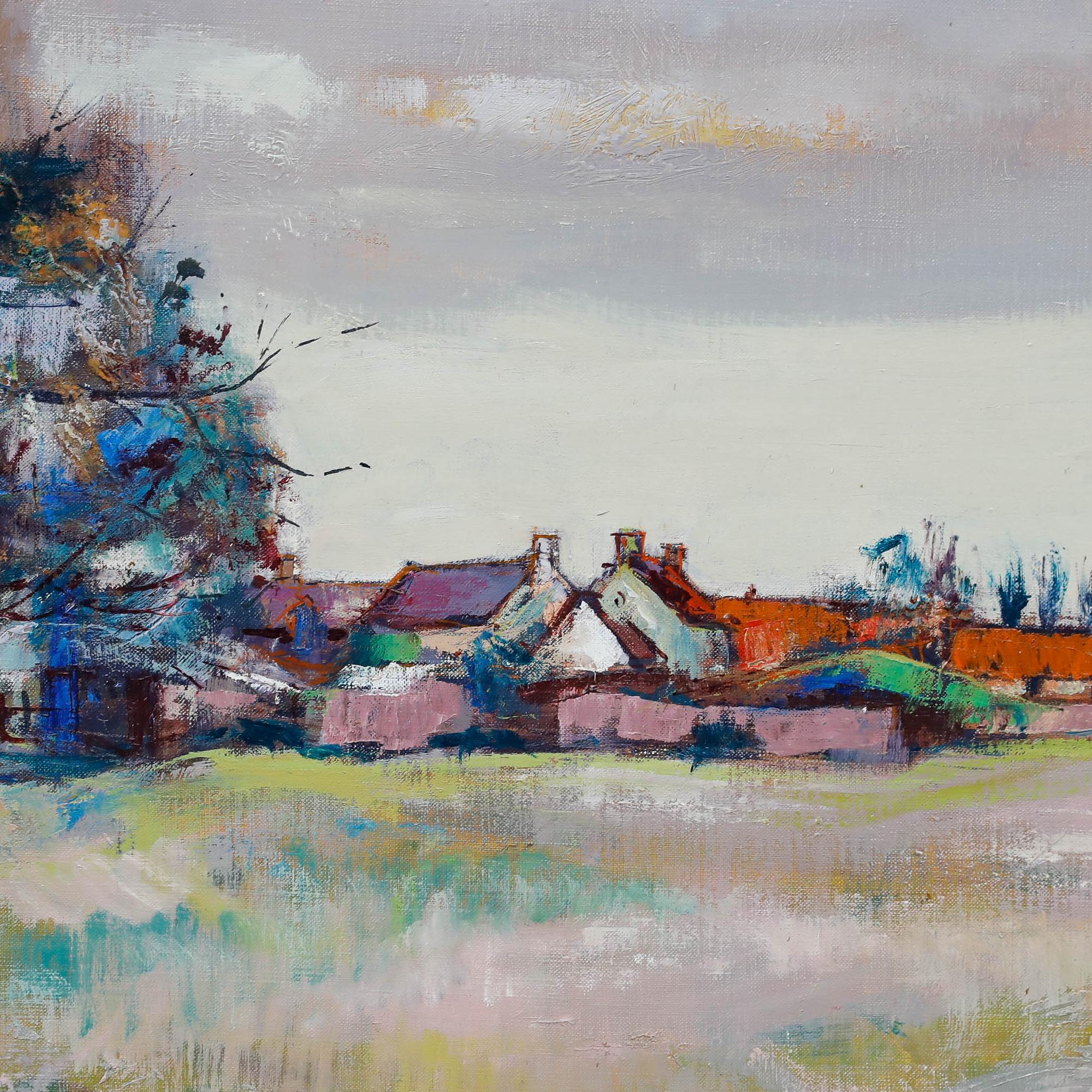 Pierre Neveu (b.1929) - 1980 Oil, Saint Gatien For Sale 3