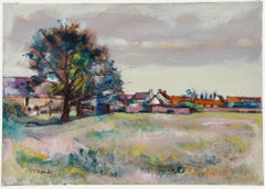 Pierre Neveu (b.1929) - 1980 Oil, Saint Gatien