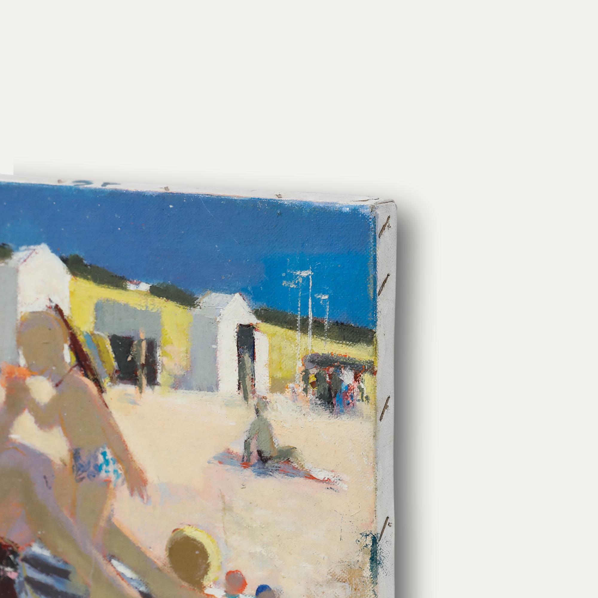 Pierre Neveu (b.1929) - 20th Century Oil, On the Beach For Sale 4