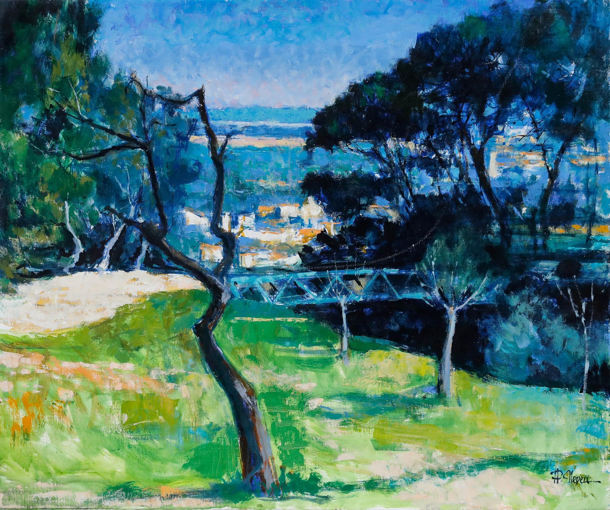 Pierre Neveu (b.1929) - Contemporary Oil, Cadenet, France For Sale 1