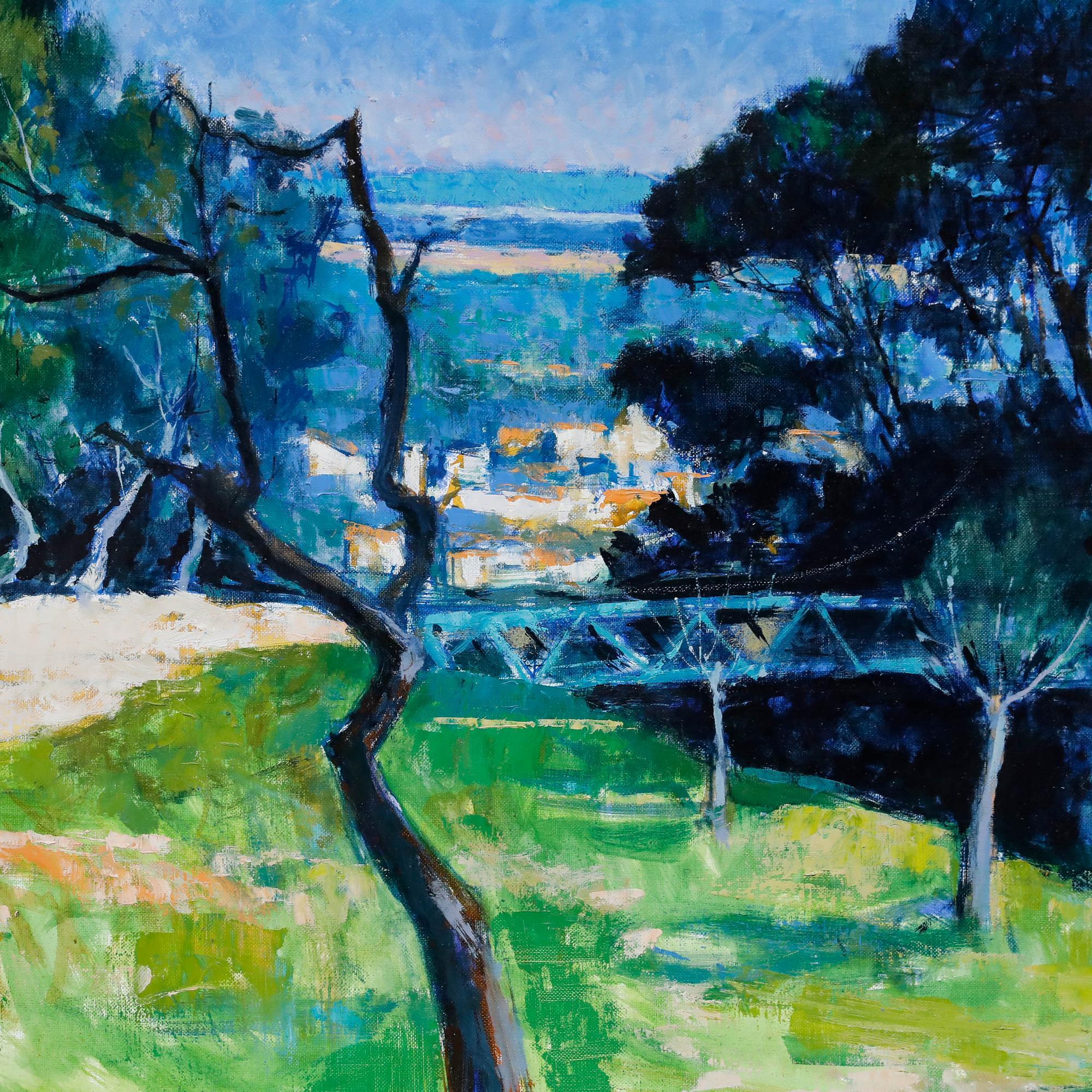Pierre Neveu (b.1929) - Contemporary Oil, Cadenet, France For Sale 3