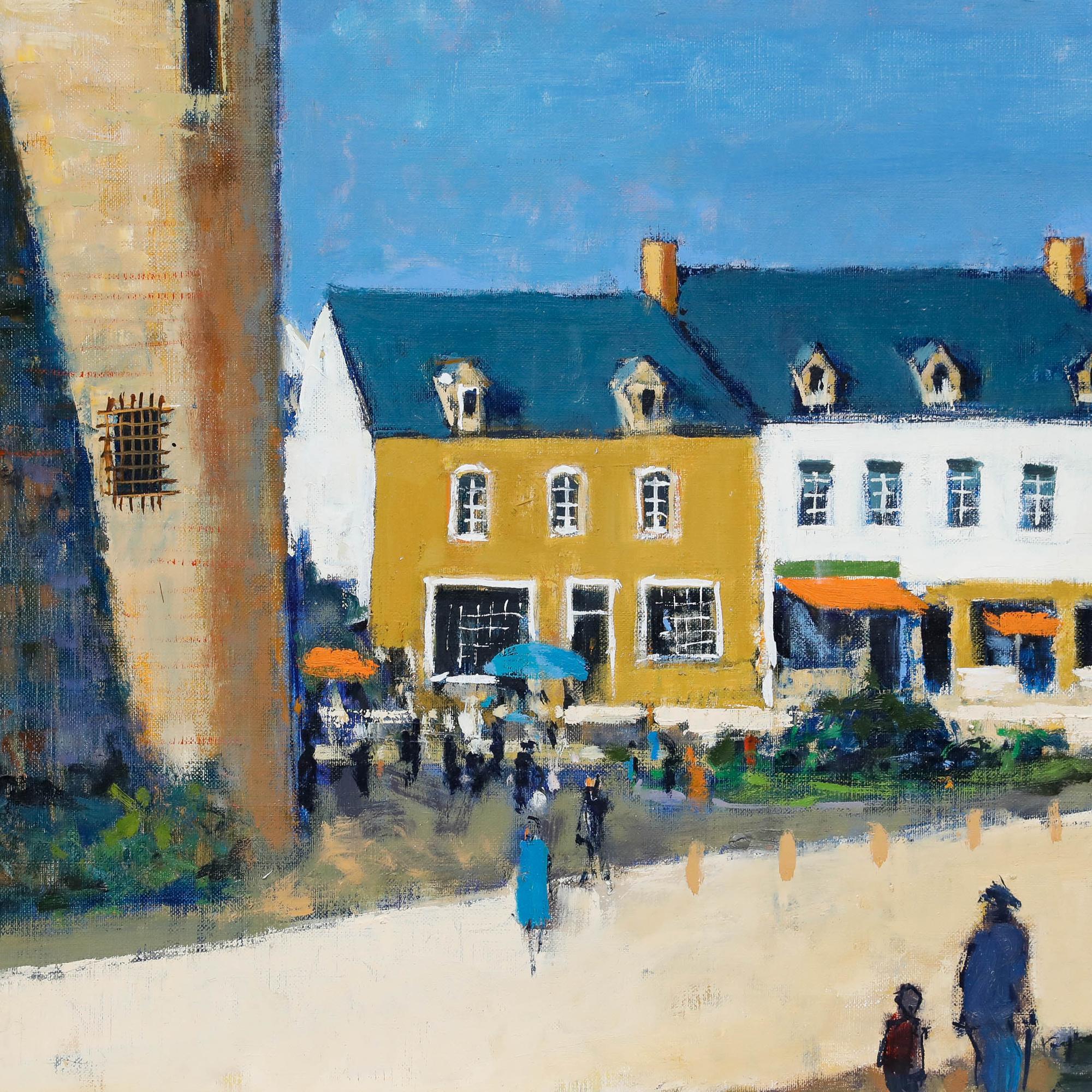 Pierre Neveu (b.1929) - Contemporary Oil, Guerande, France For Sale 3