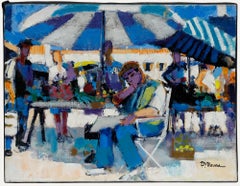 Pierre Neveu (b.1929) - Contemporary Oil, La Sieste