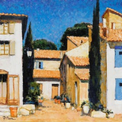 Pierre Neveu (b.1929) - Contemporary Oil, Villars