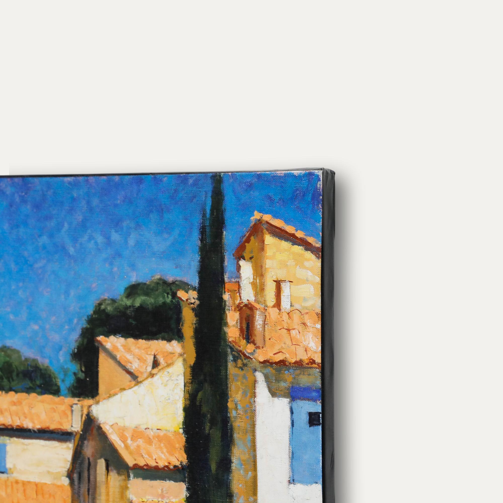 Pierre Neveu (b.1929) - Contemporary Oil, Villars For Sale 3