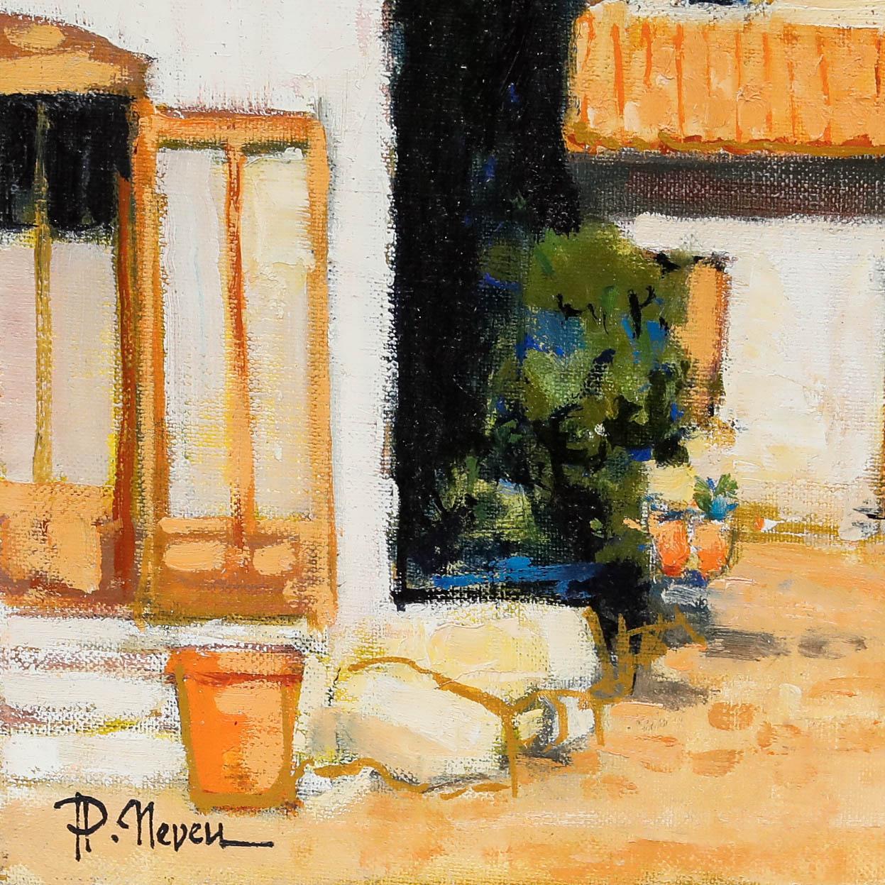 Pierre Neveu (b.1929) - Contemporary Oil, Villars For Sale 4