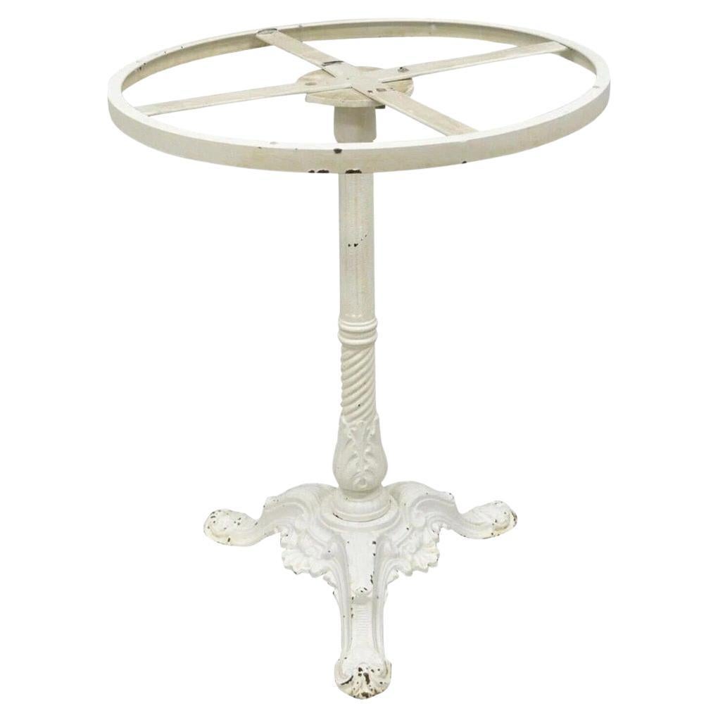 Pierre Ouvrier 
E Ringuet Paris French Cast Iron Bistro Pedestal Table Base