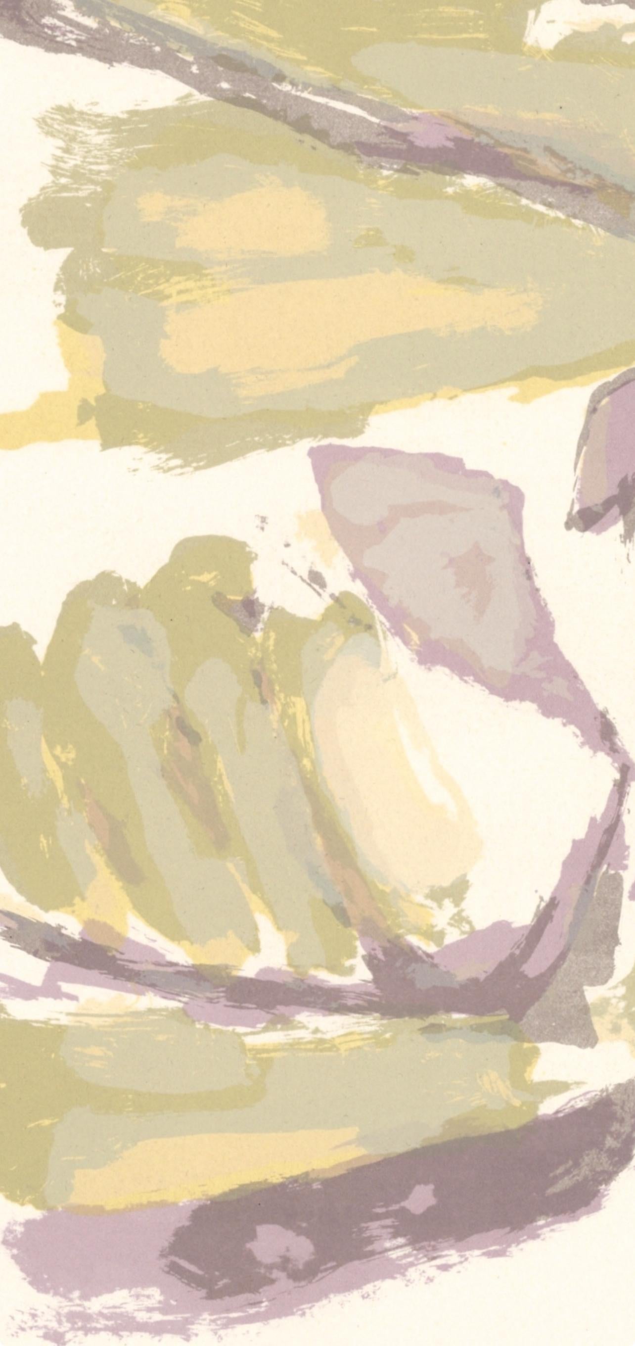 Pallut, l’Hommage à Georges Braque, Derrière le miroir (after) - Print by Pierre Pallut