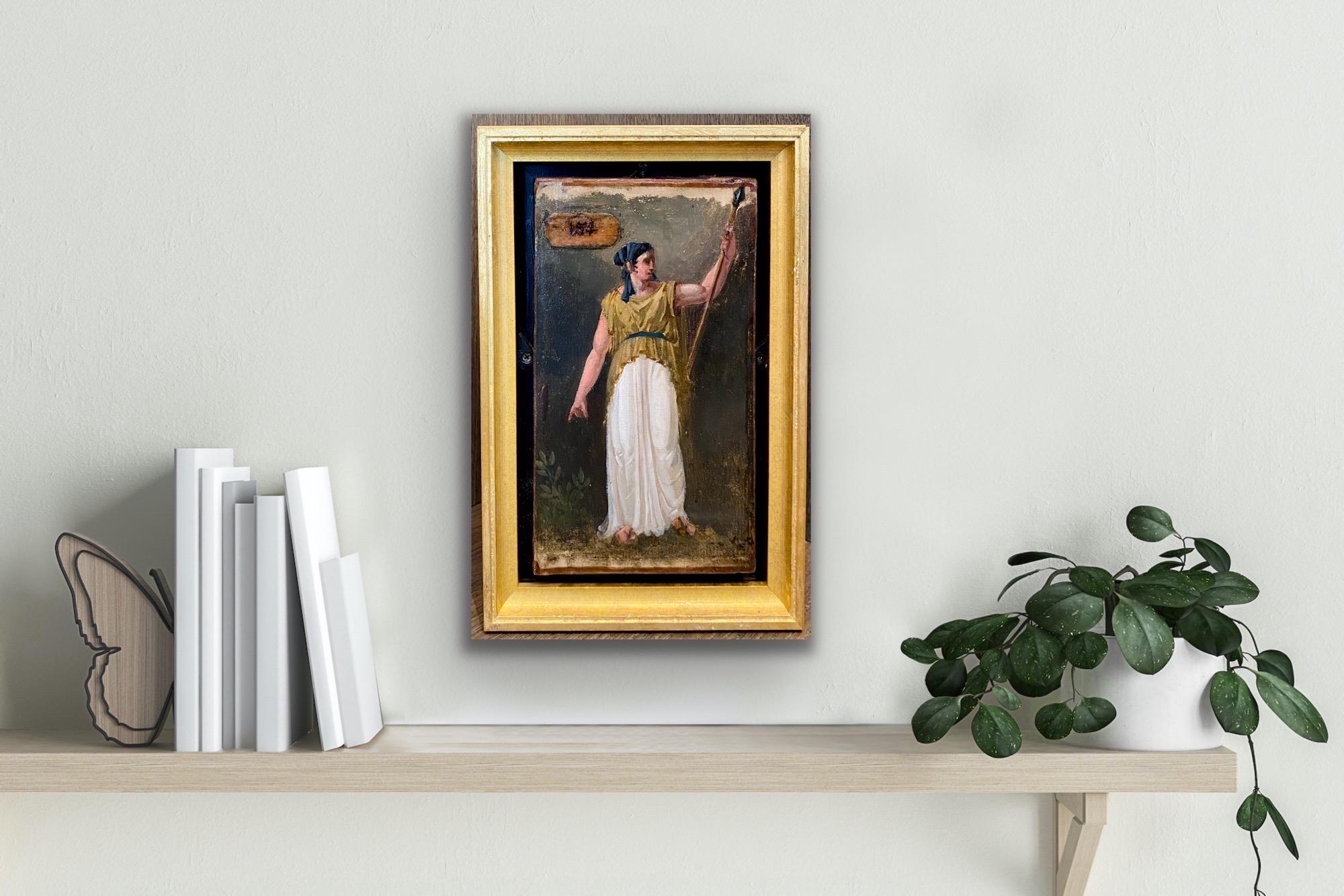 Ca. 1780-1790, French oil sketch, amazon / allegory of the republic For Sale 9
