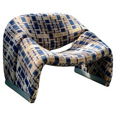 Vintage Pierre Paulin (1927-2009) F598 armchair GROOVY Artifort ed., c.1964