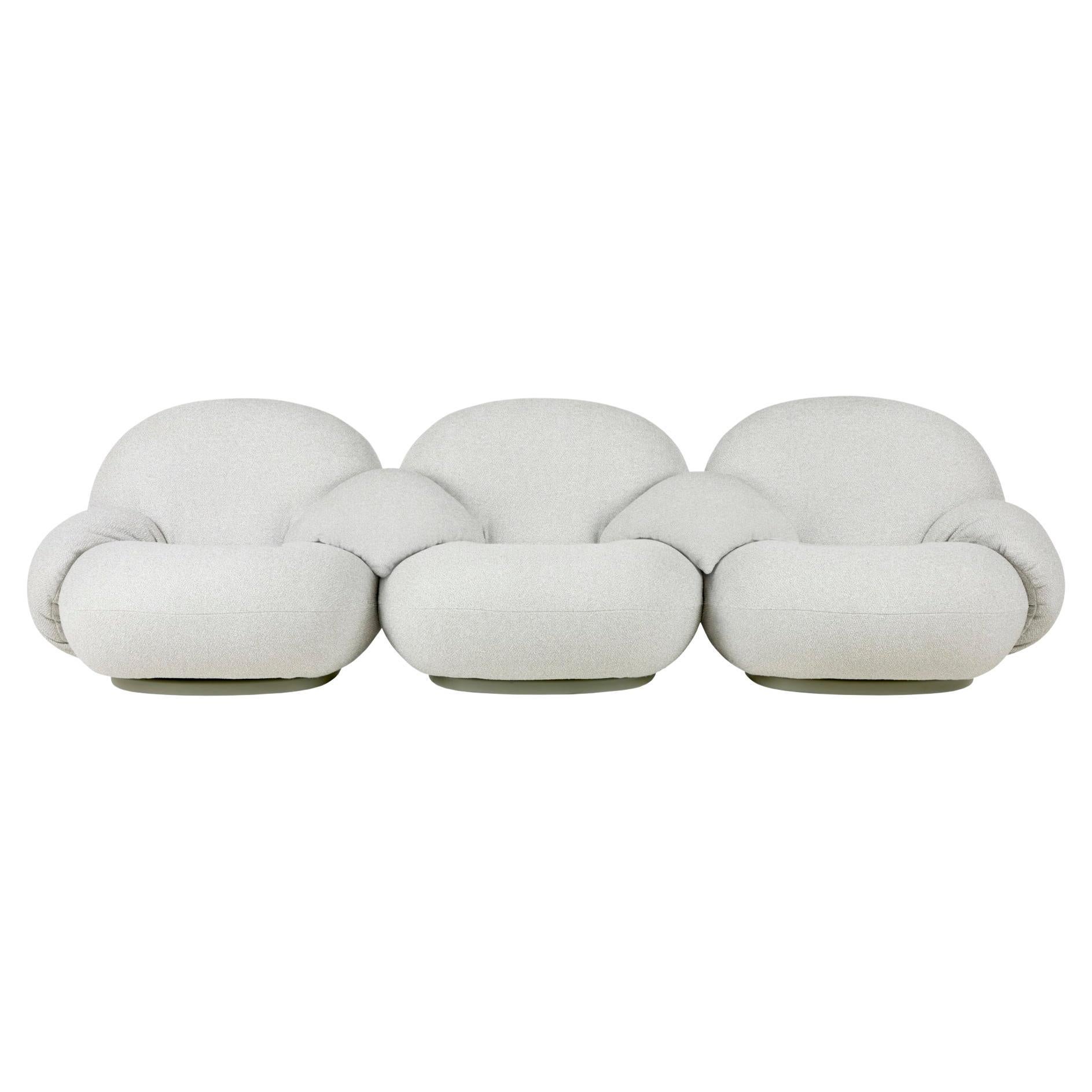 Pierre Paulin 3-Seat Pacha Module Sectional Sofa with Armrests