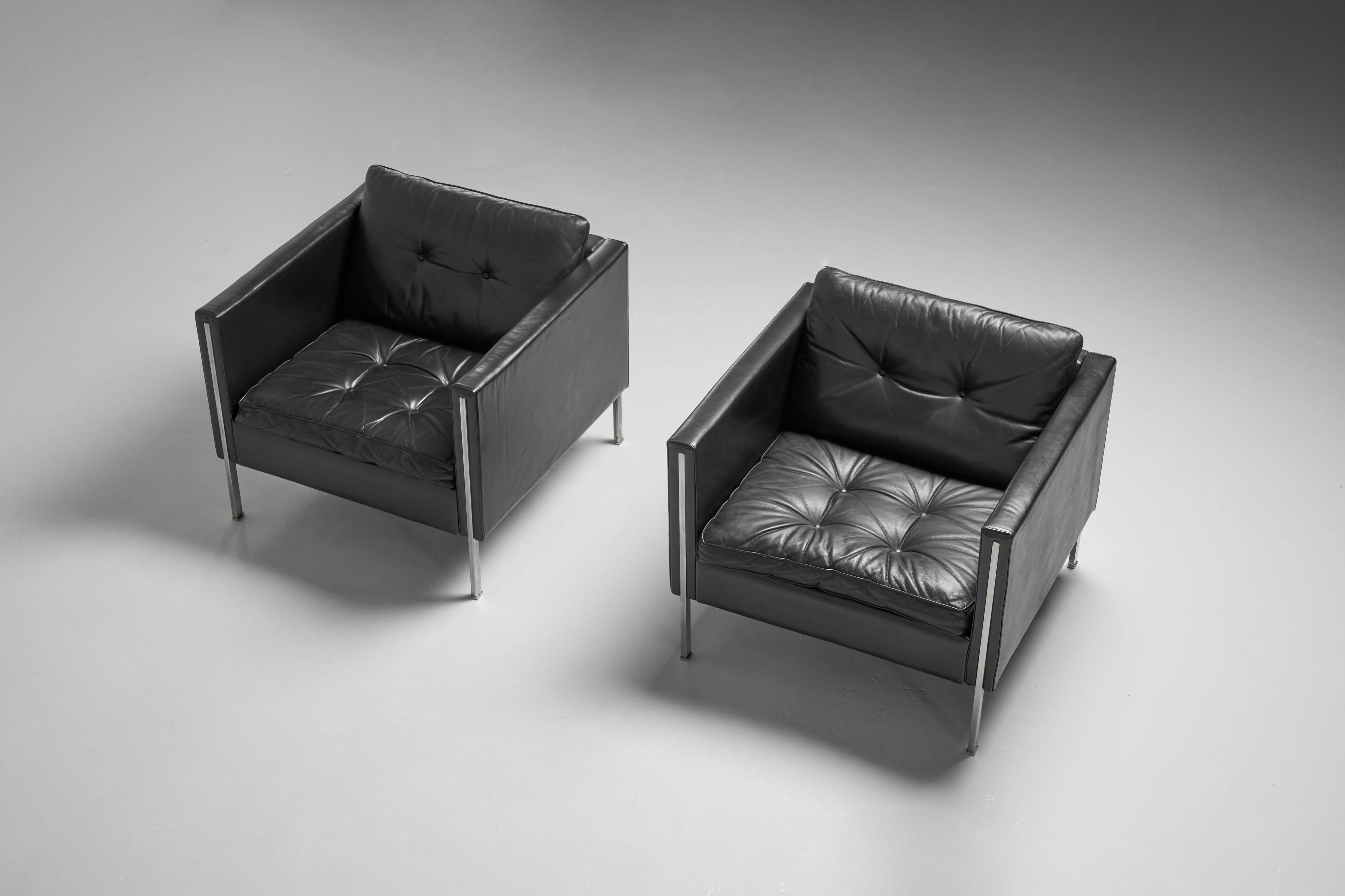 Pierre Paulin 442 lounge chairs Artifort Netherlands 1962 For Sale 1