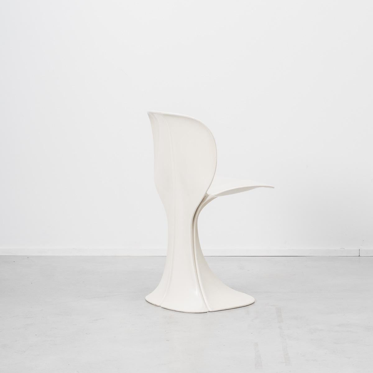 Belgian Pierre Paulin 8810 Flower Chair and Table Boro, Beligium, 1970s