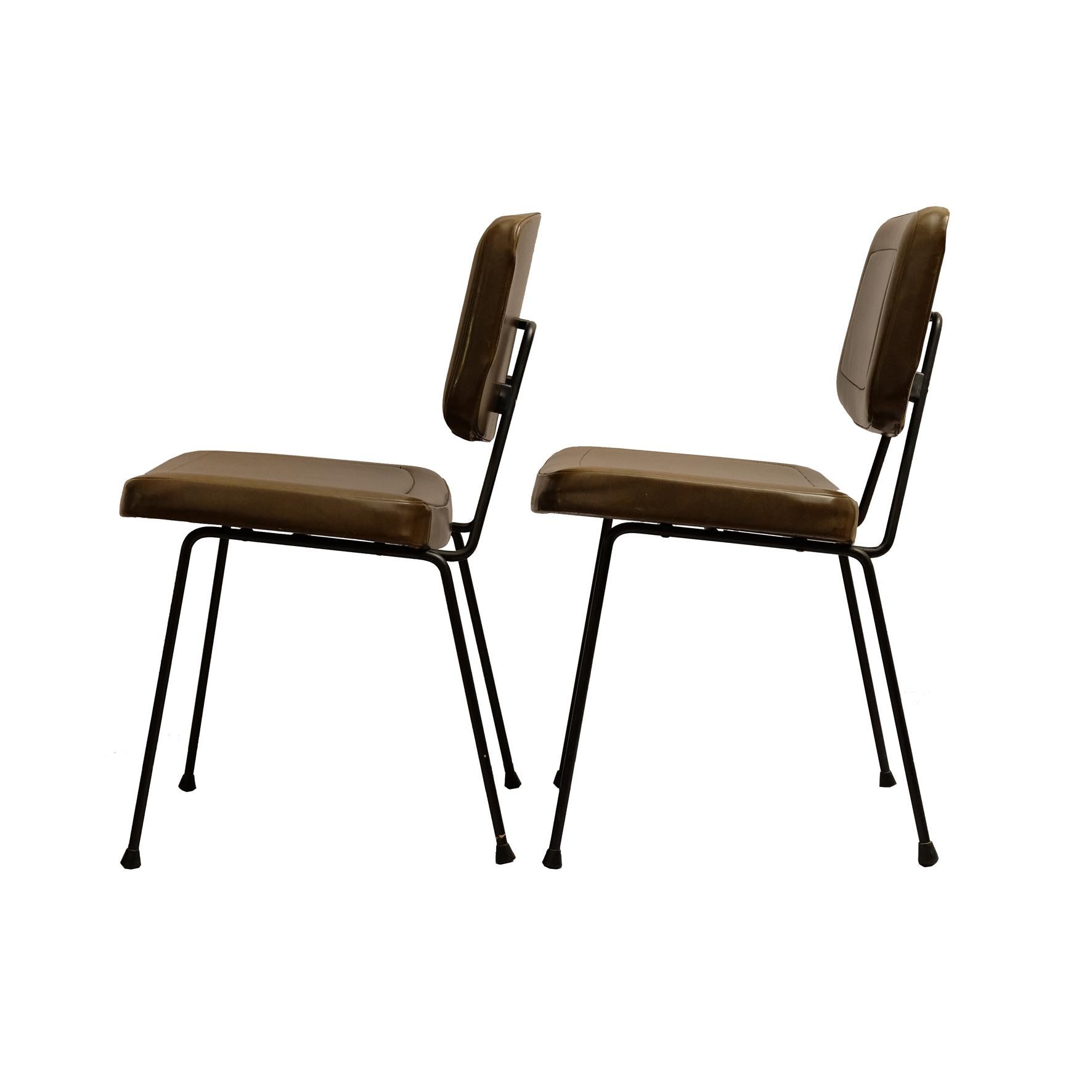 Pierre Paulin, a Pair of Chairs, Model CM 196, Thonet, 1960s In Good Condition In Paris, FR