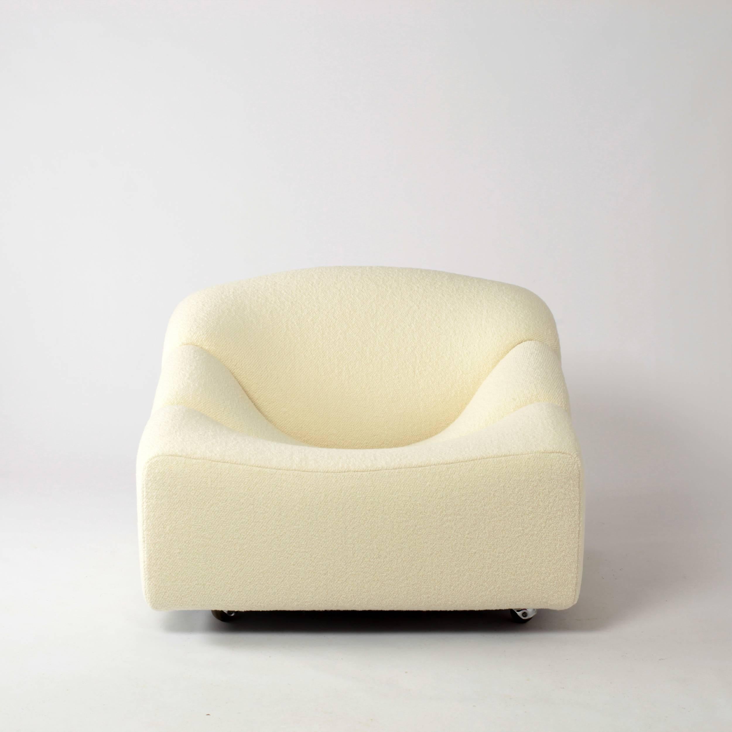 Mid-Century Modern Pierre Paulin ABCD Armchair for Artifort 1968 Fabric Pierre Frey