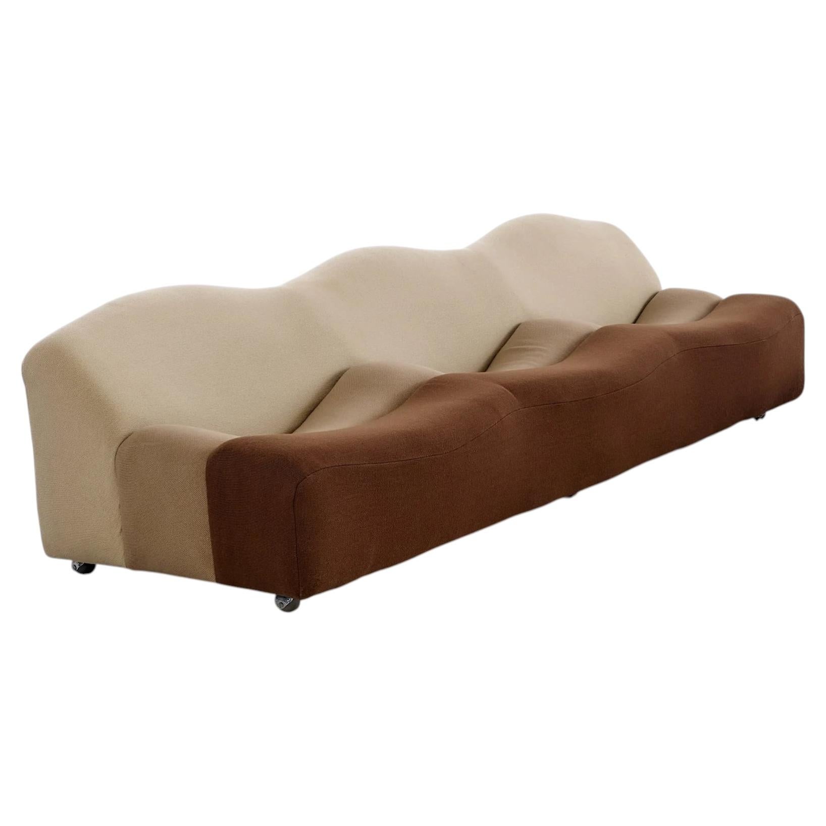 Pierre Paulin ABCD Three-Seater Sofa for Artifort, Netherlands, 1969
