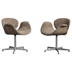 Pierre Paulin, Fauteuils, Tissu, Métal, Pays-Bas, années 1970