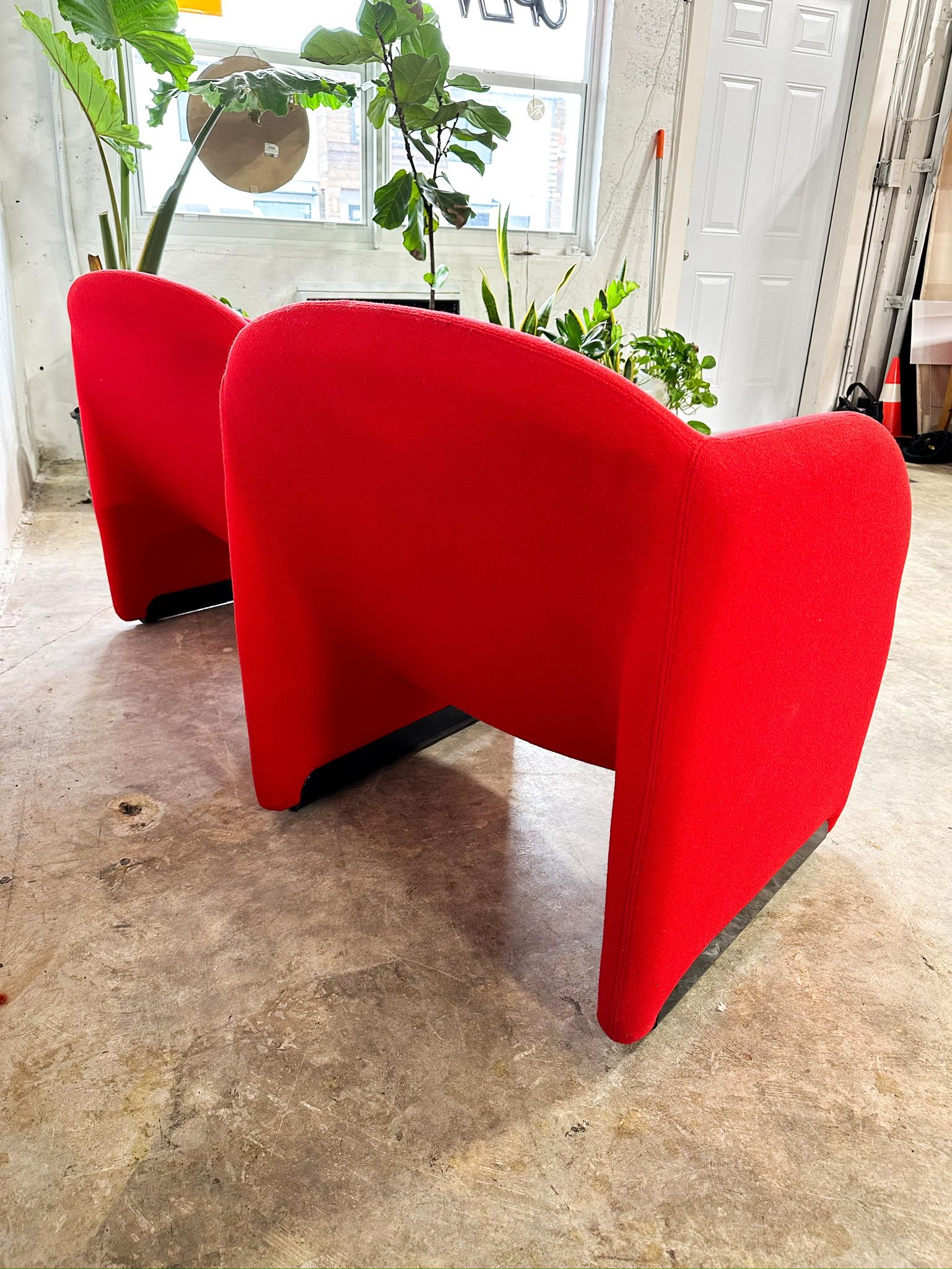 Pierre Paulin Ben Lounge Chairs pour Artifort Bon état - En vente à Fort Lauderdale, FL
