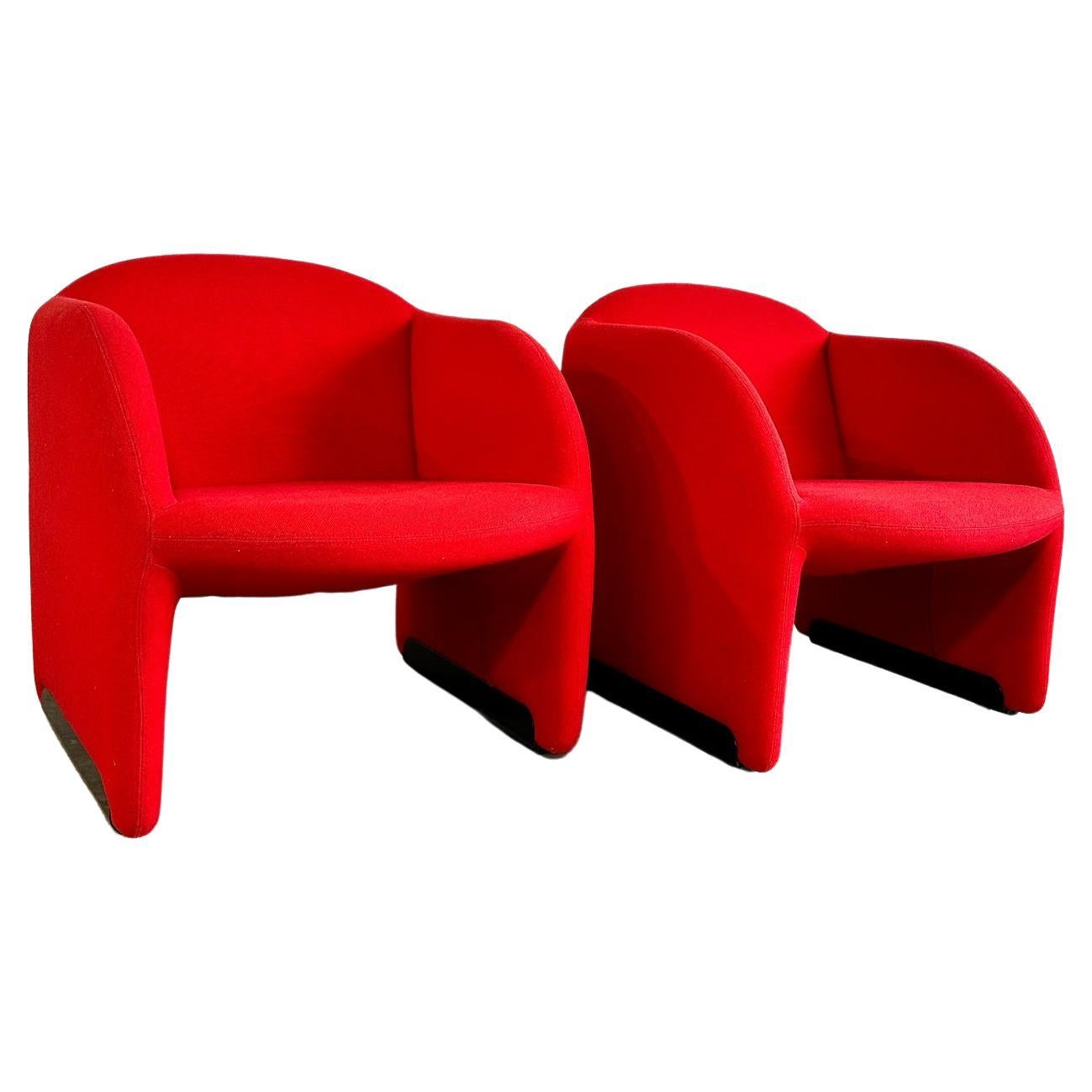 Pierre Paulin “Ben” Lounge Chairs for Artifort For Sale