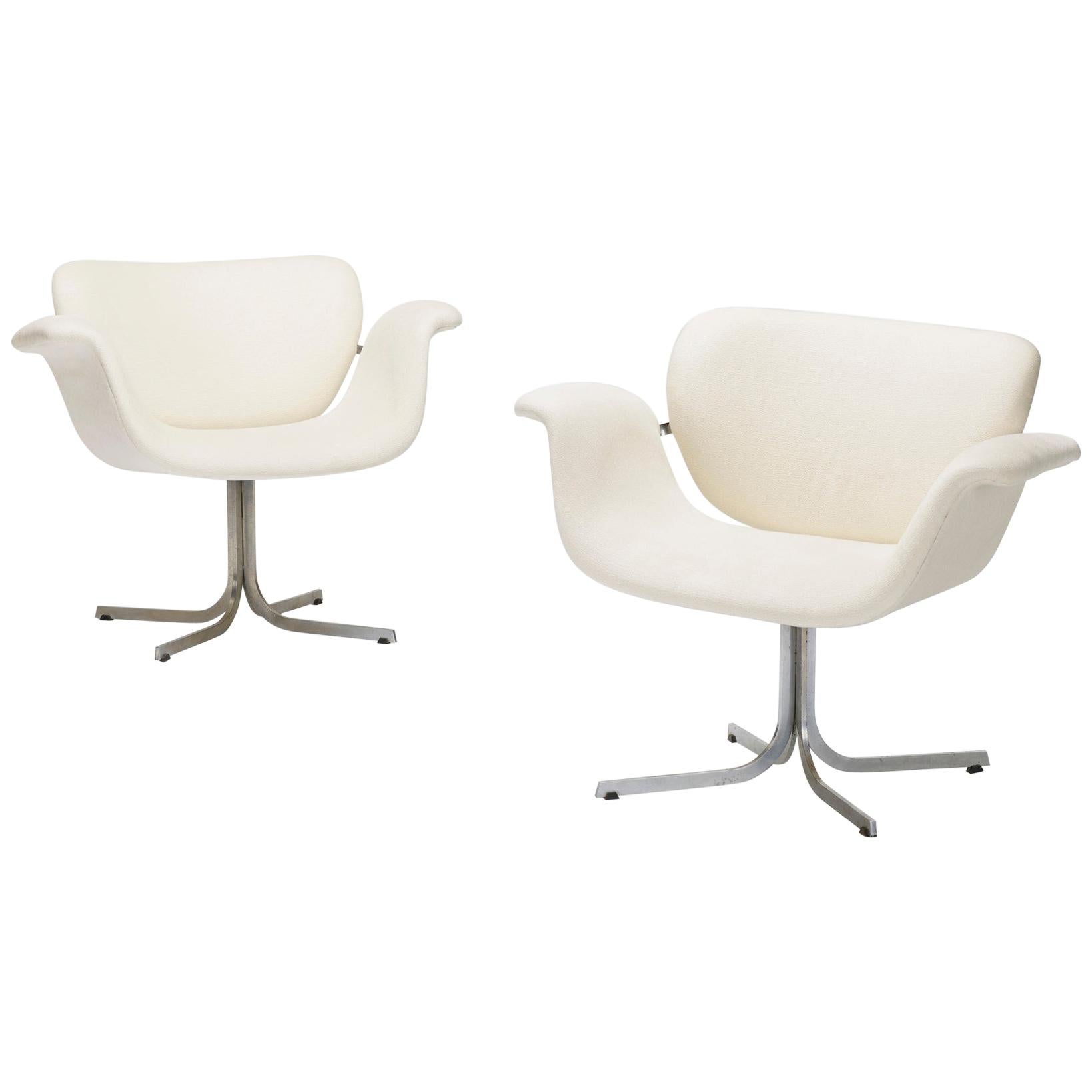 Pierre Paulin "Big Tulip Lounge Chairs", 1960s