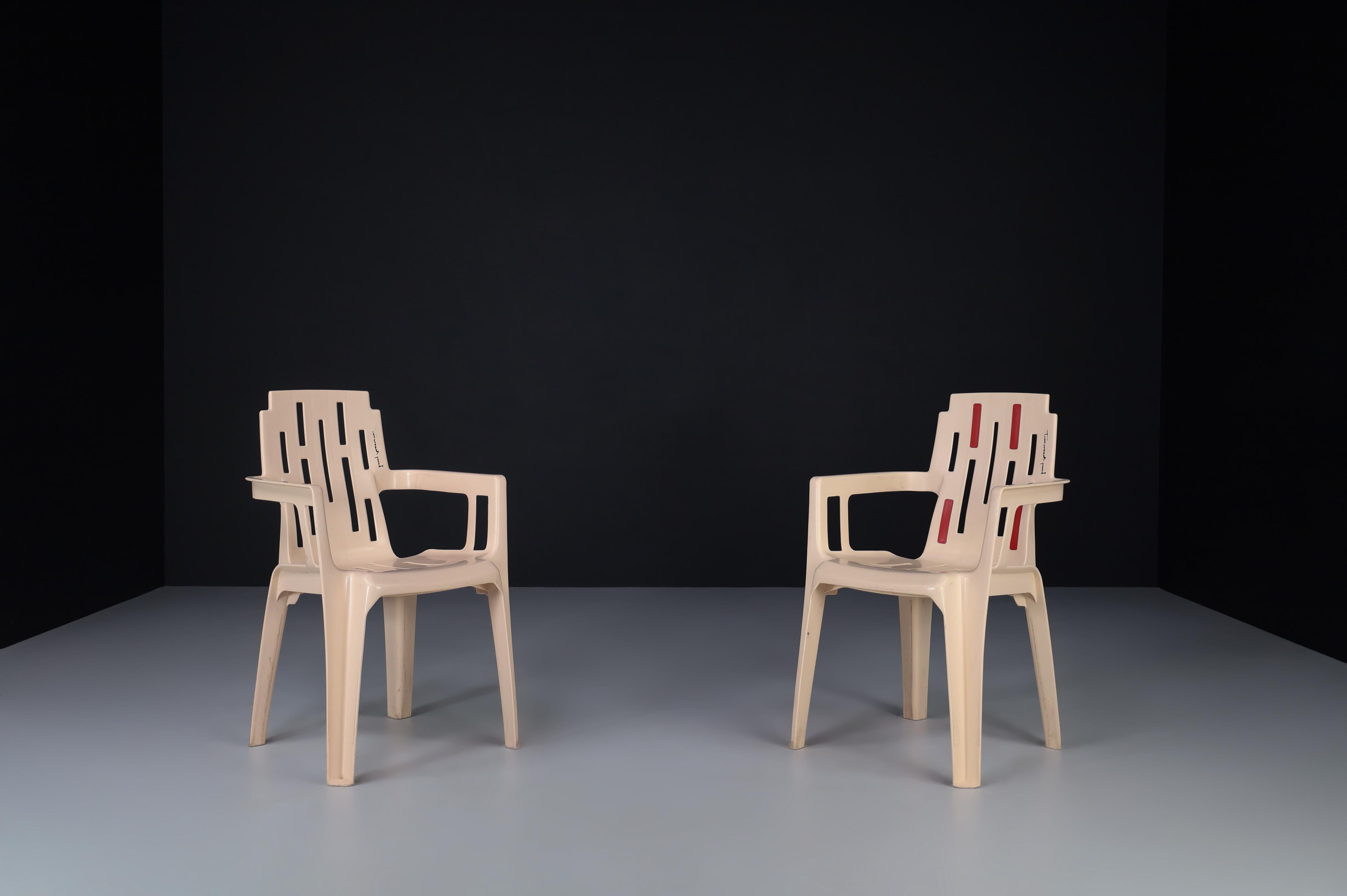 Pierre Paulin 'Boston' Chairs for Henry Massonnet, France 1988 For Sale 4