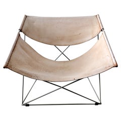Pierre Paulin Butterfly F675 lounge chair Artifort 1960s, 1st ed., rare patina