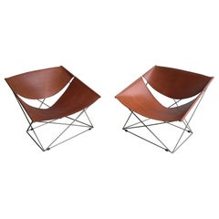 Pierre Paulin Butterfly Lounge Chairs model F675, Artifort The Netherlands 1963