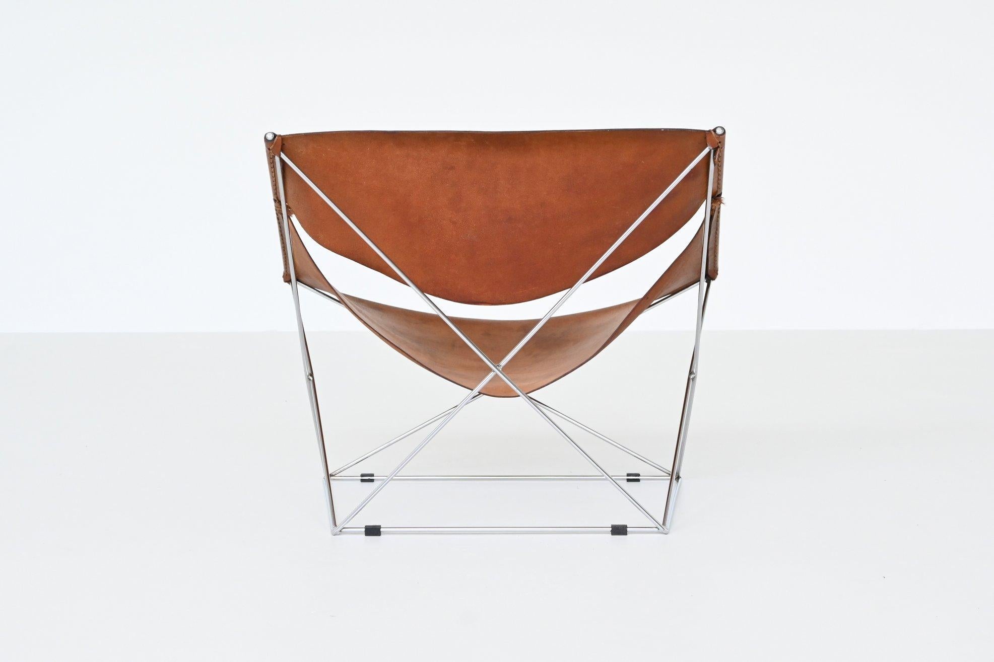 Dutch Pierre Paulin Butterfly model F675 lounge chair Artifort The Netherlands 1963