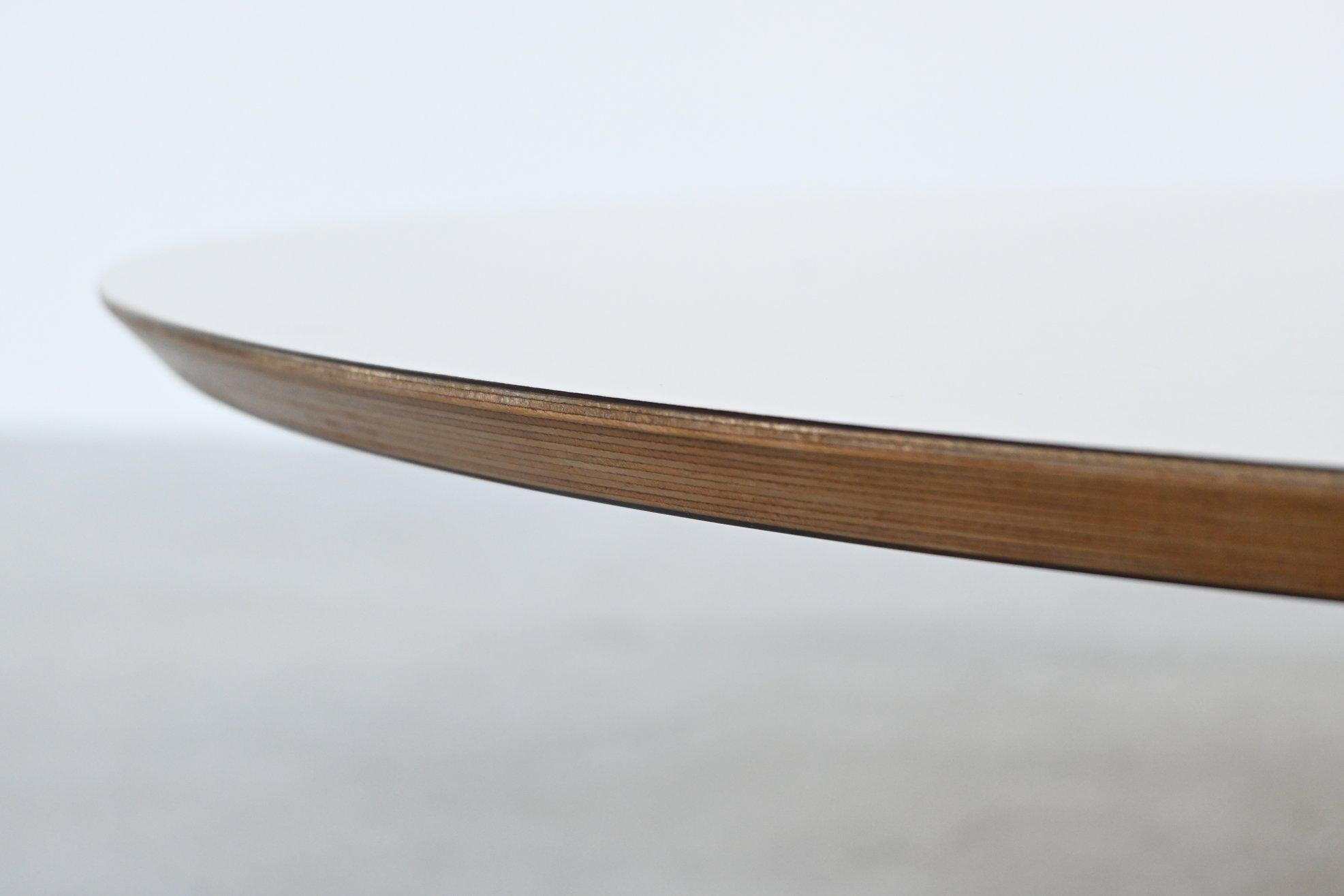 Mid-Century Modern Pierre Paulin by Artifort Model Circle Coffee Table, Netherlands, 1960