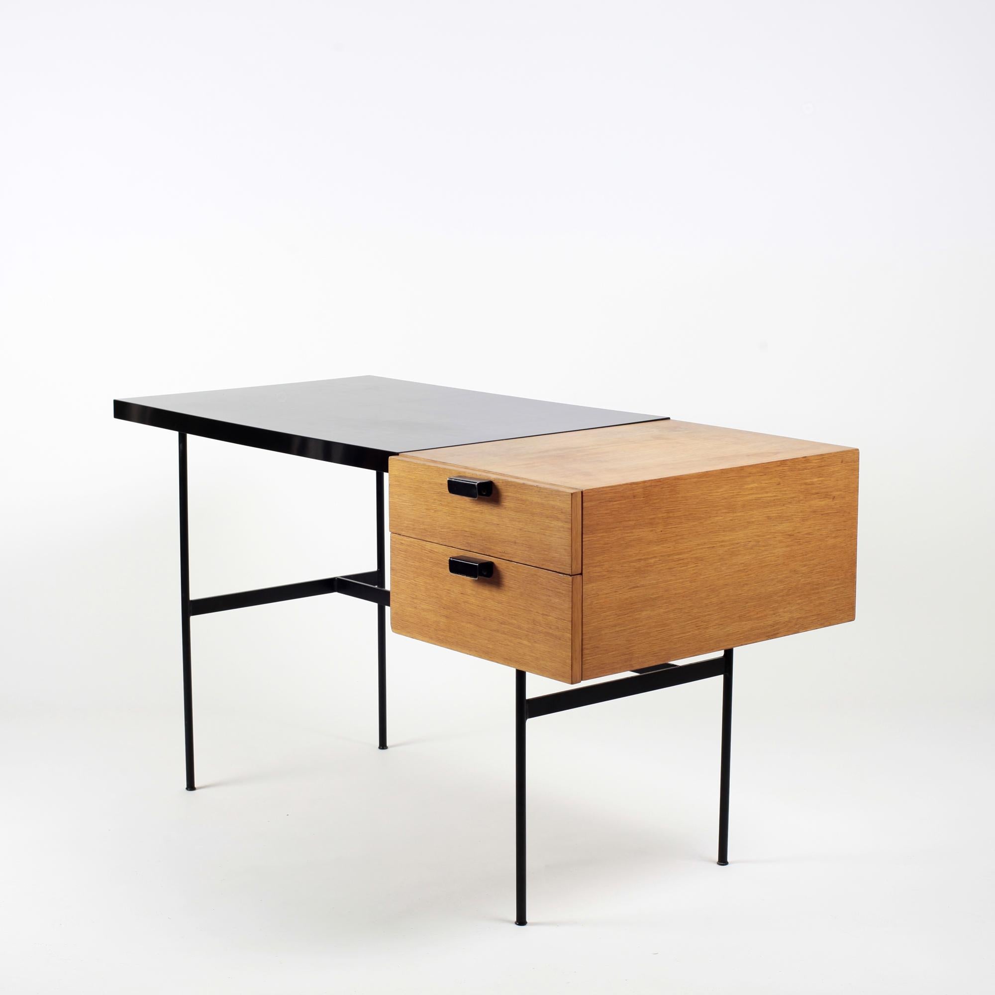 Mid-Century Modern Pierre Paulin CM 141 Desk for Thonet, France, 1954