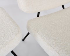 Pierre Paulin CM190 Pair of Low Lounge Chairs for Thonet