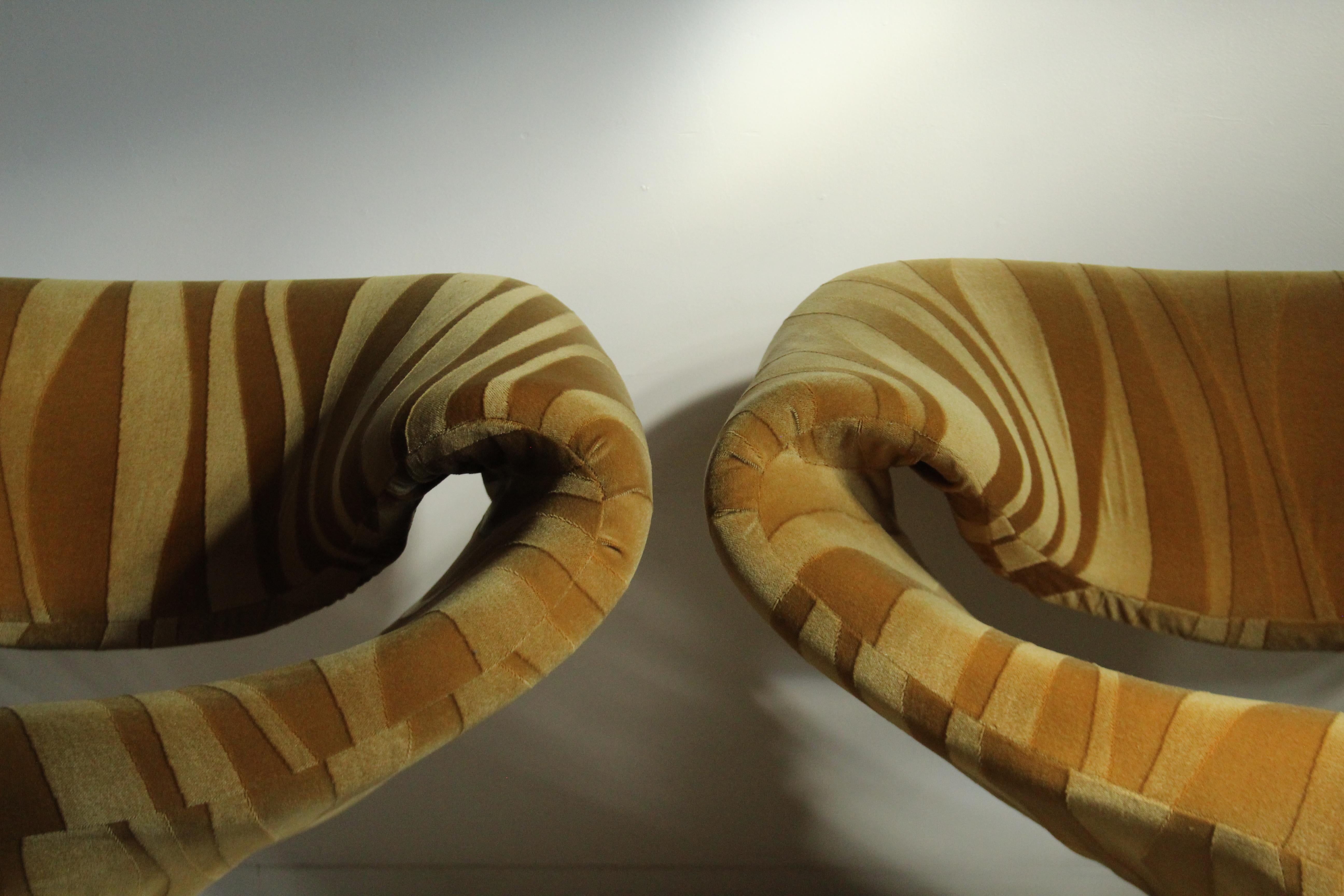 Pierre Paulin Early Production Mohair 