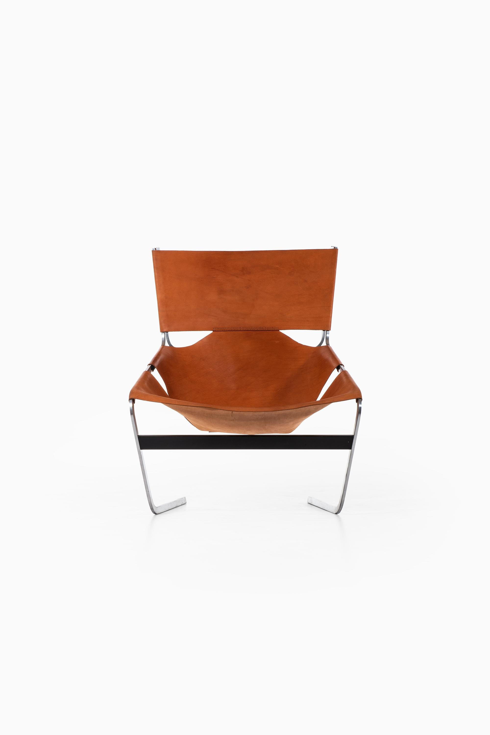 Rare easy chair model F-444 designed by Pierre Paulin. Produced by Artifort in Netherlands.