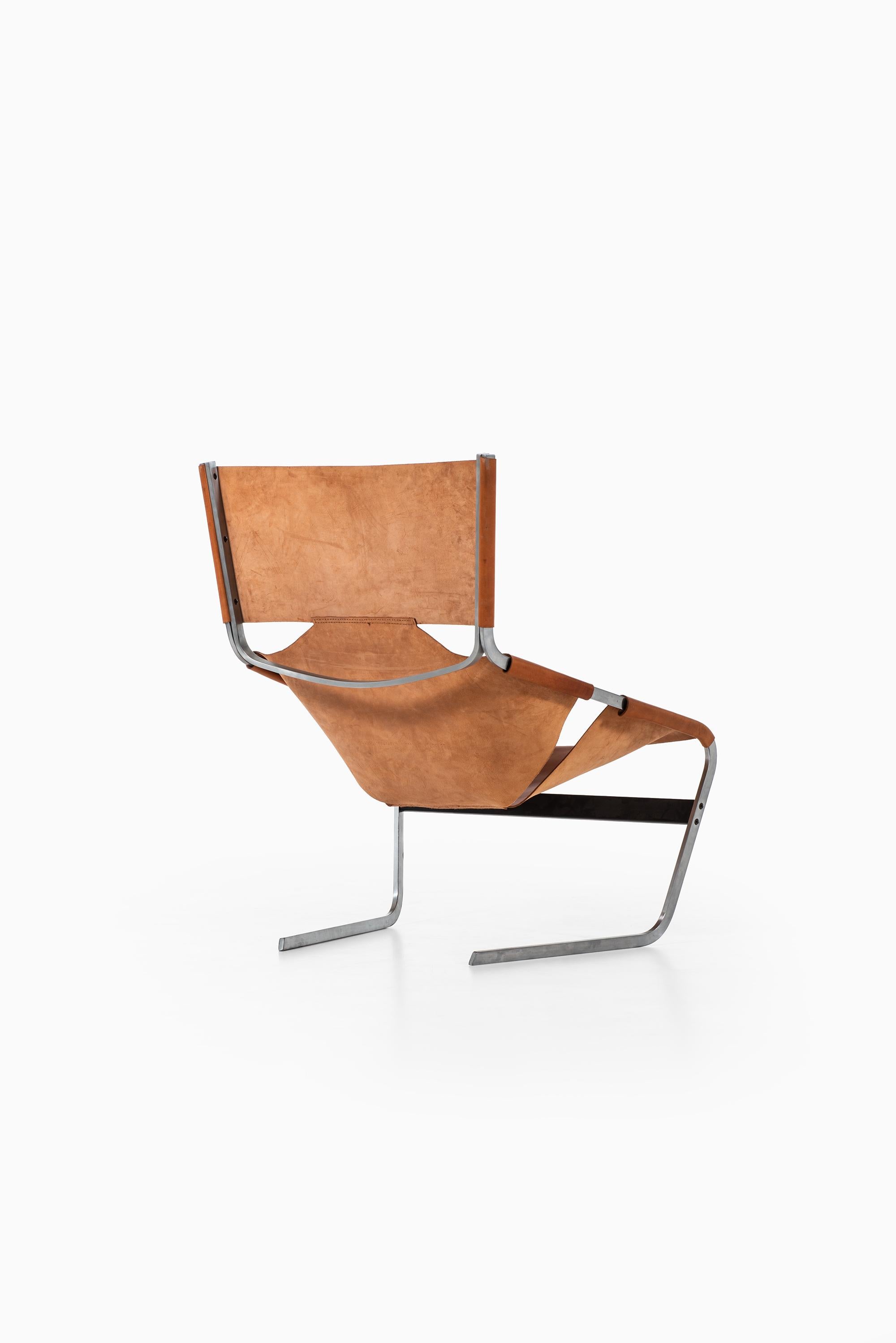 Dutch Pierre Paulin Easy Chair Model F-444 Produced by Artifort in Netherlands