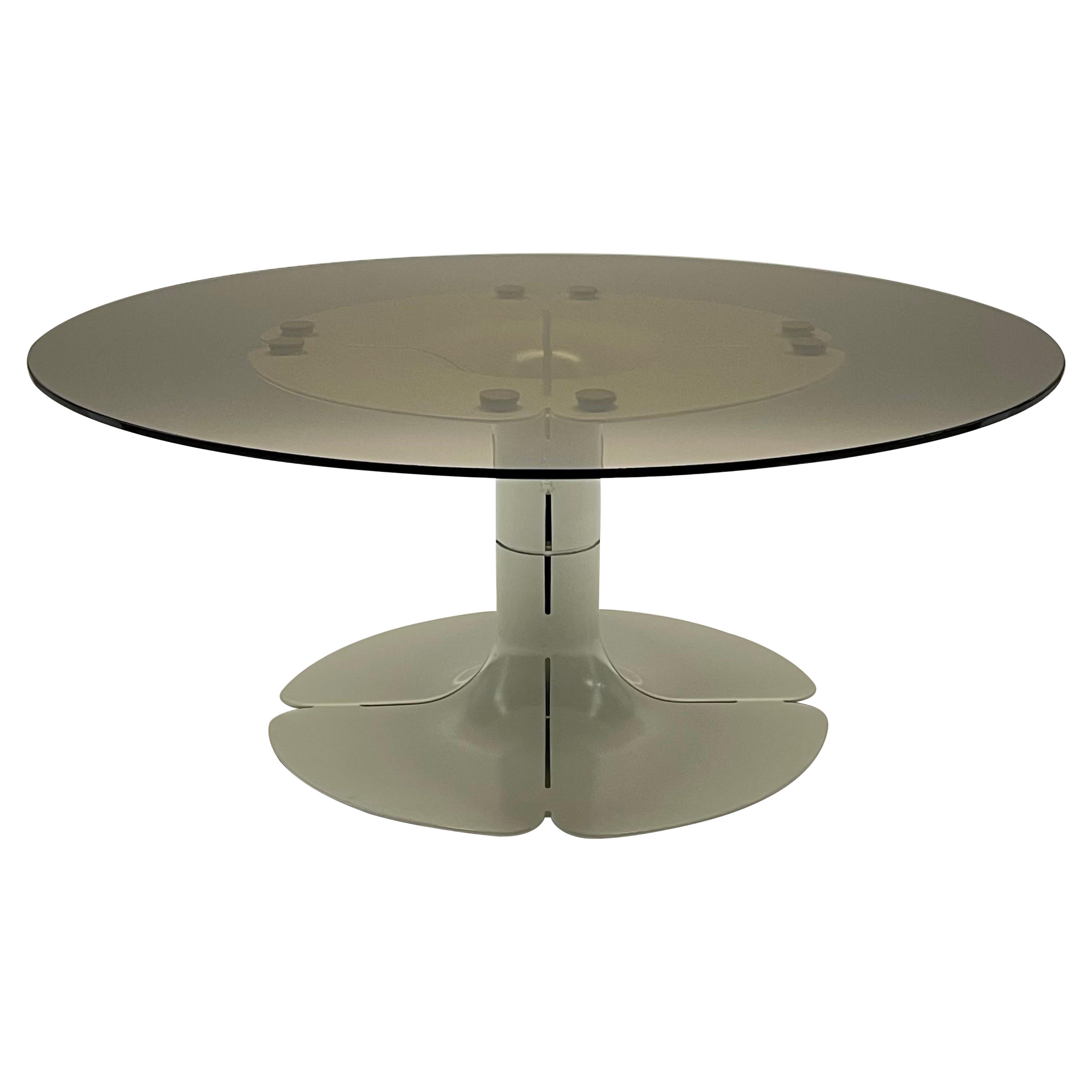 Pierre Paulin Mesa de centro o de cóctel Élysée 2, Alpha International, circa 1971 en venta