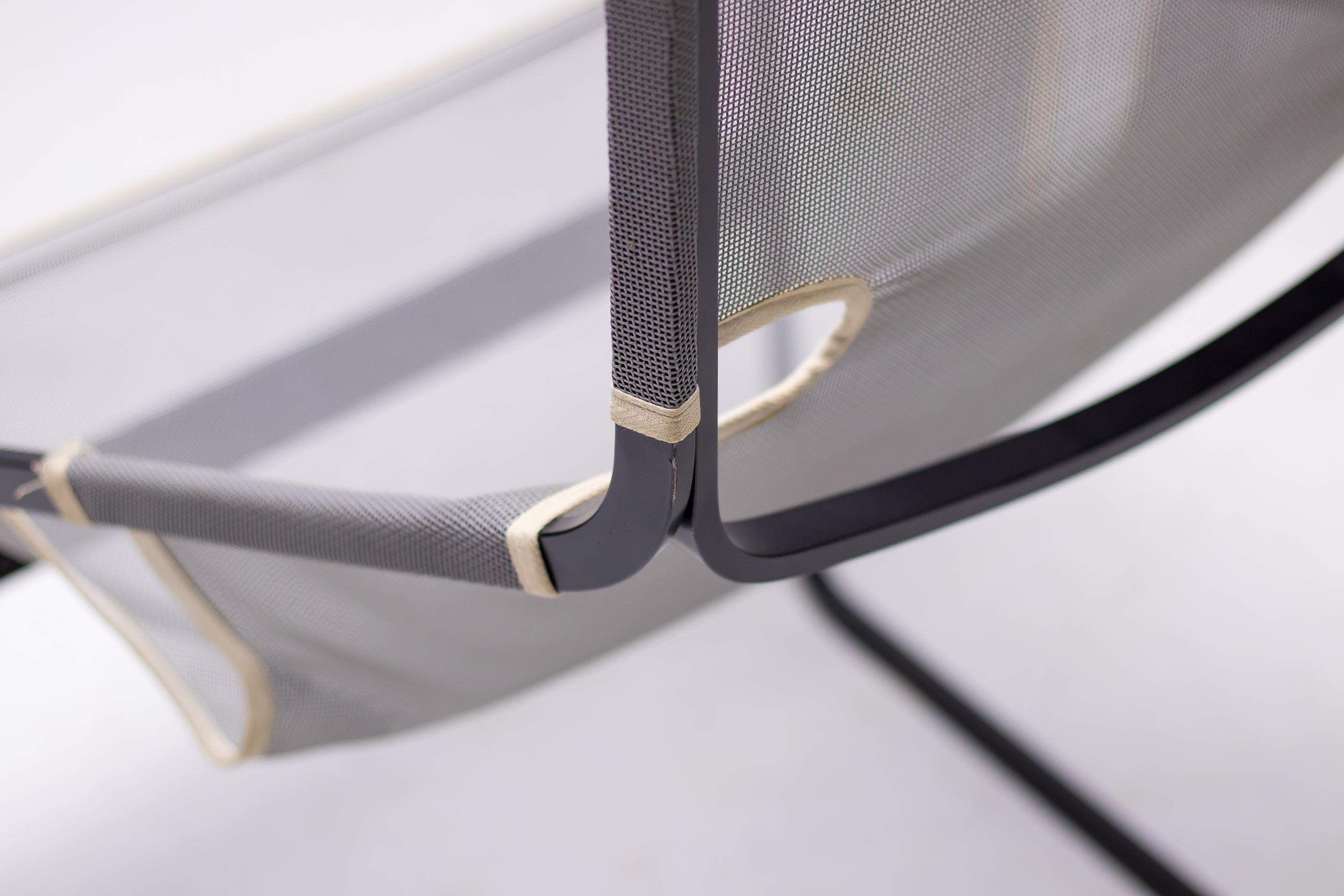 Pierre Paulin F-444 Lounge Chair von Artifort, 1960er Jahre - Netzsitz im Angebot 2