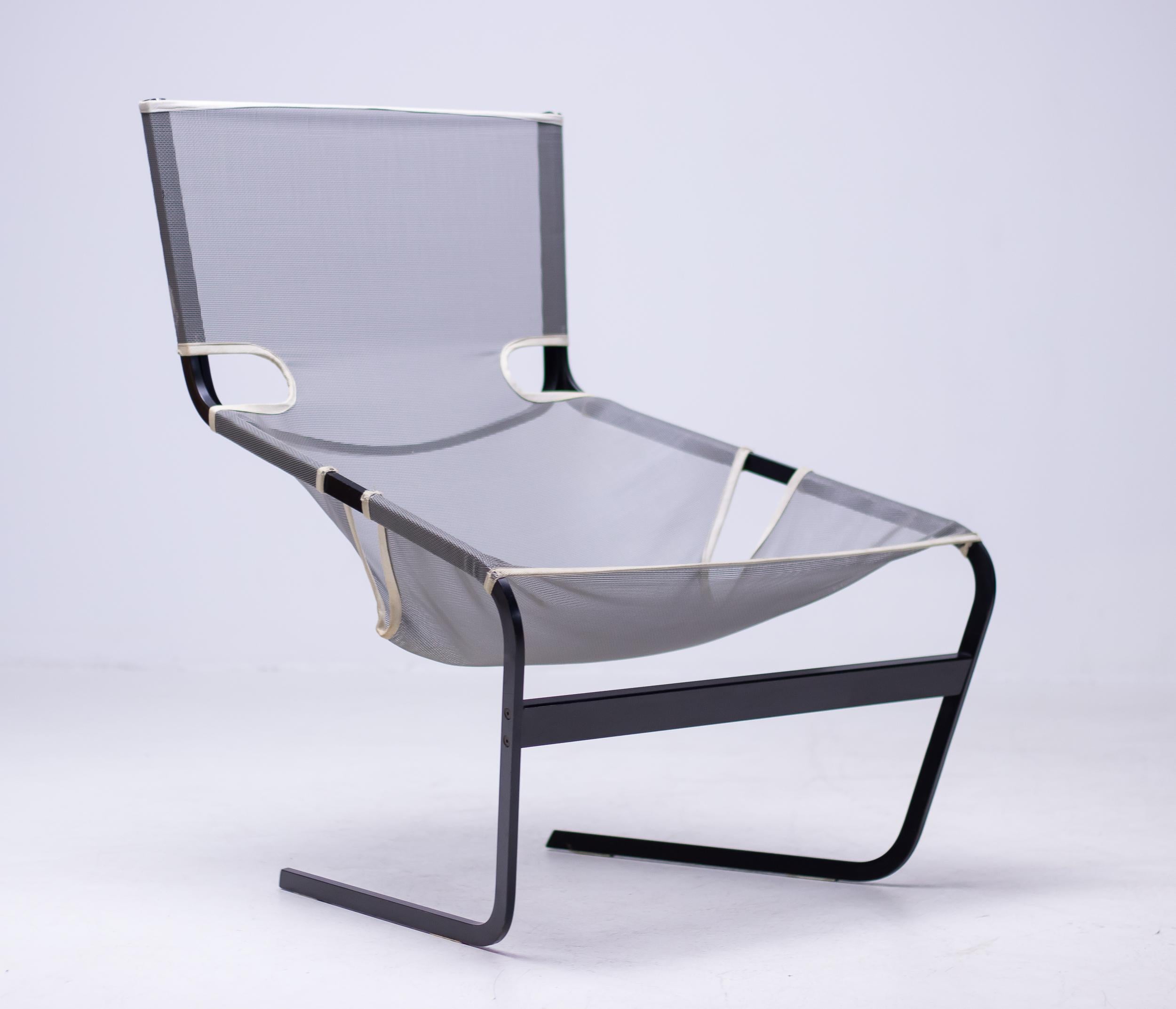 Pierre Paulin F-444 Lounge Chair von Artifort, 1960er Jahre - Netzsitz im Angebot 3