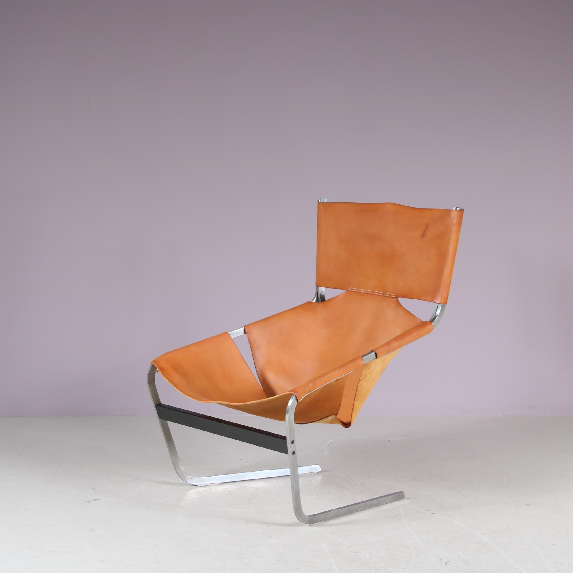 Dutch Pierre Paulin “F444” Chair For Artifort, Netherlands 1960