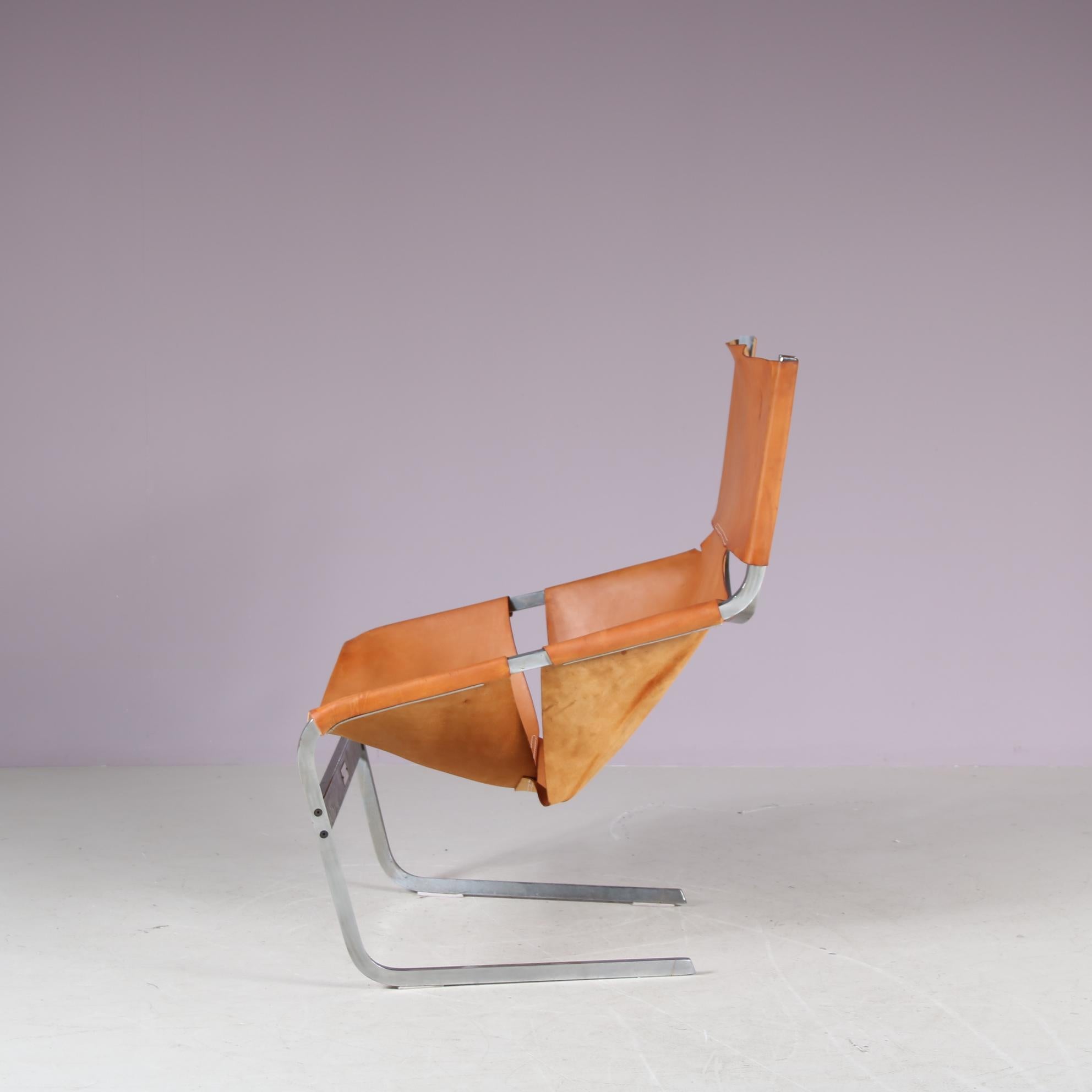 Mid-20th Century Pierre Paulin “F444” Chair For Artifort, Netherlands 1960